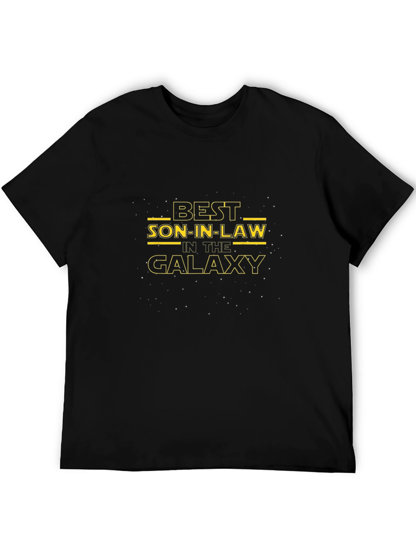 Best Son-in-Law in the Galaxy T-Shirt - Black