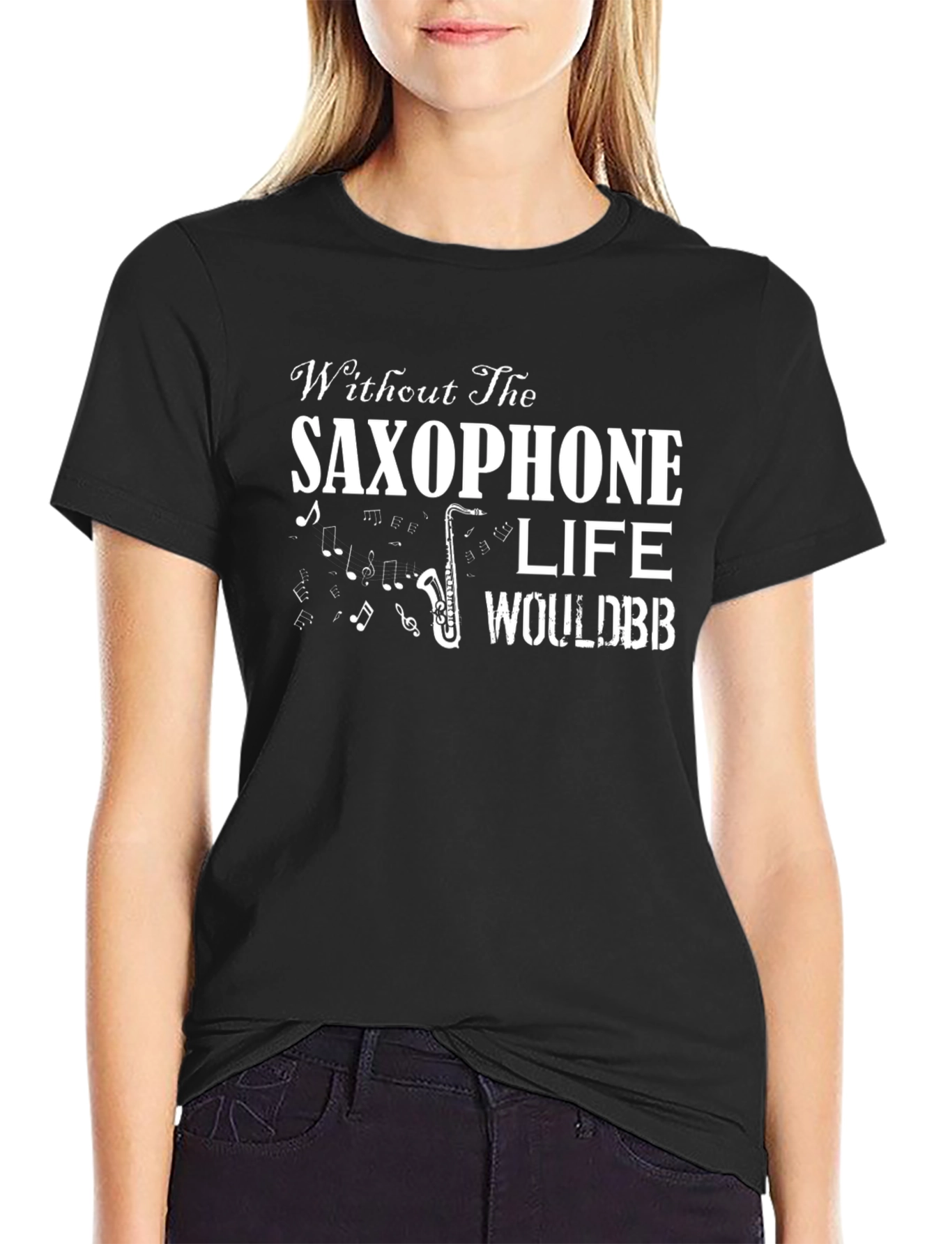 Saxophone Life Music T-Shirt - Unique Design