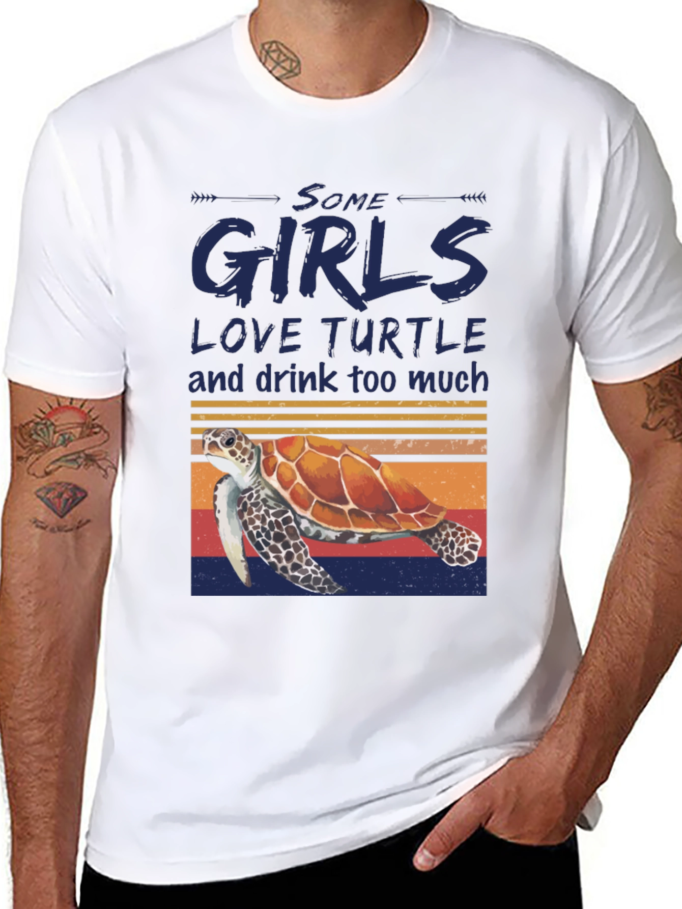 Some Girls Love Turtles T-Shirt