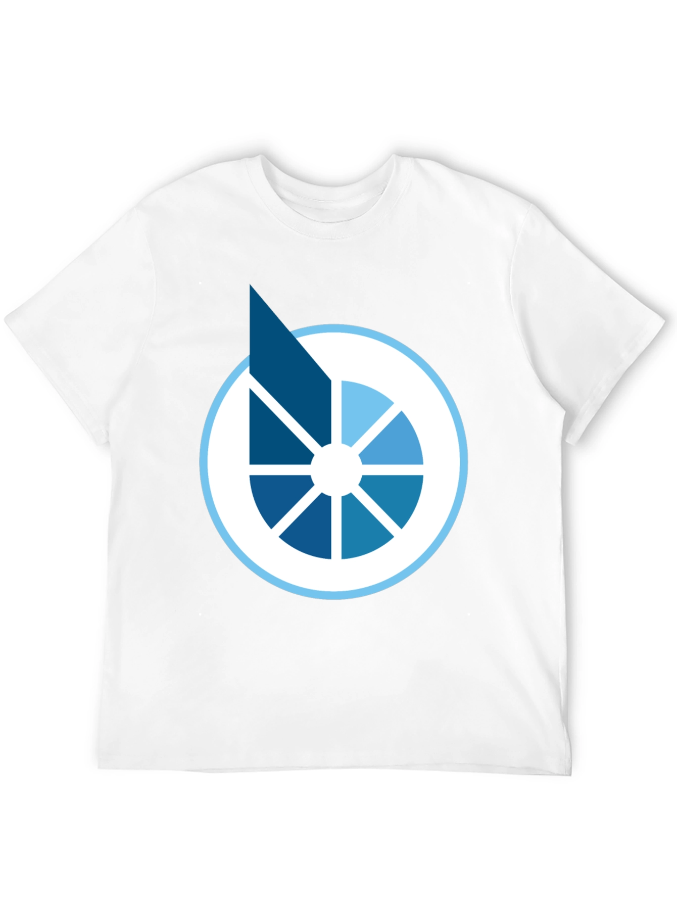 Modern Graphic Tee - Abstract Circle Design