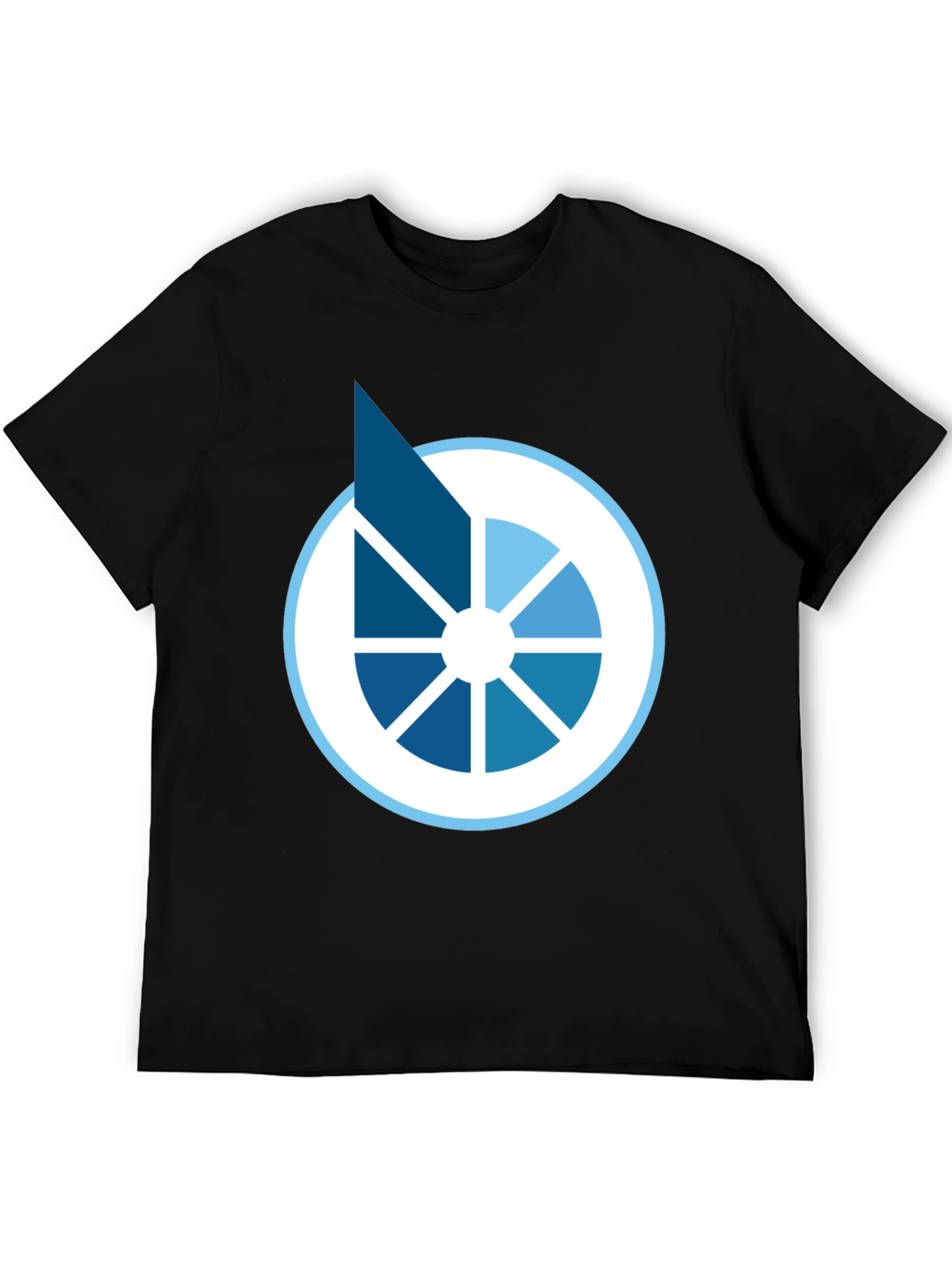 Modern Graphic Tee - Abstract Circle Design