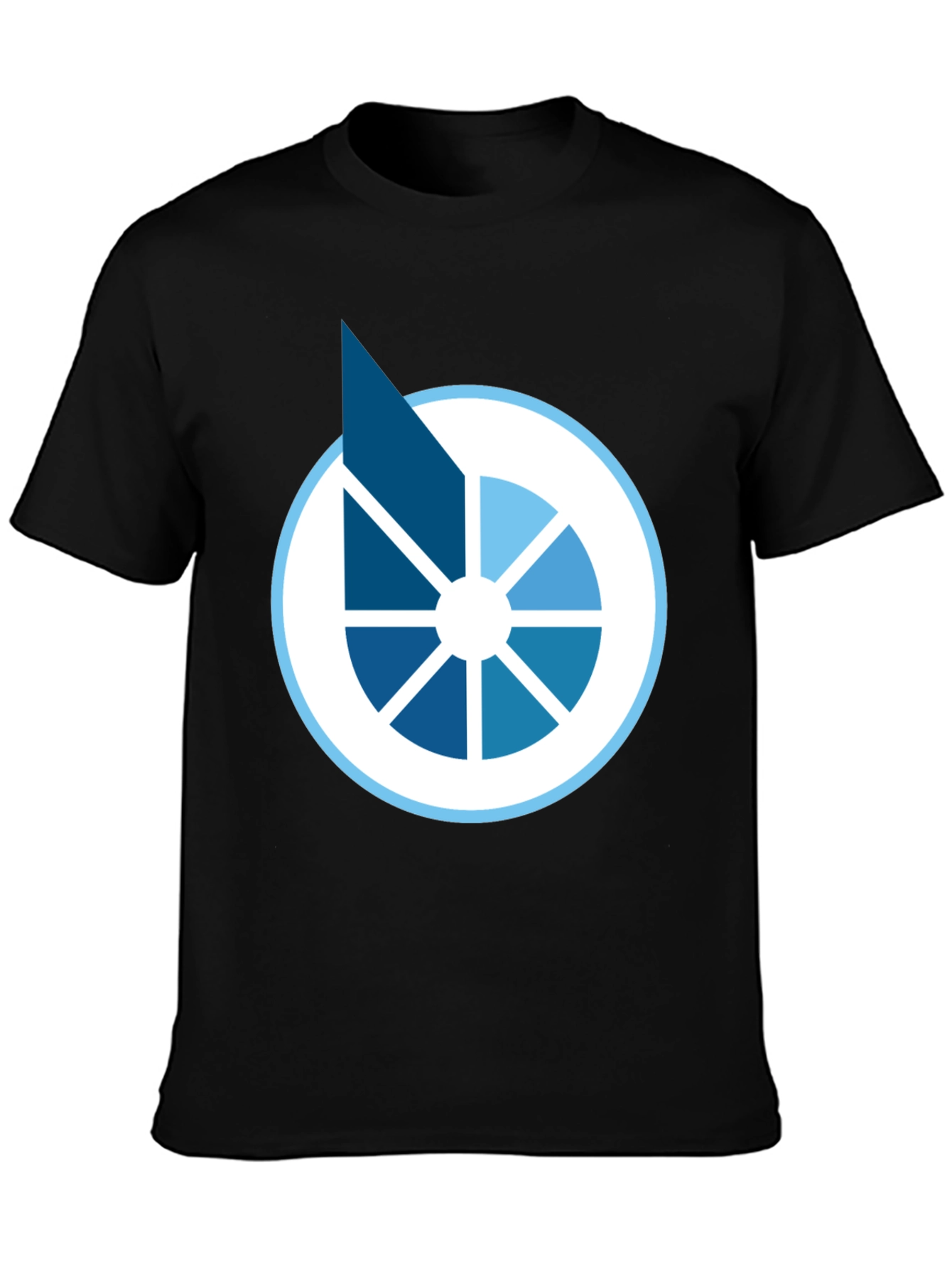 Modern Graphic Tee - Abstract Circle Design