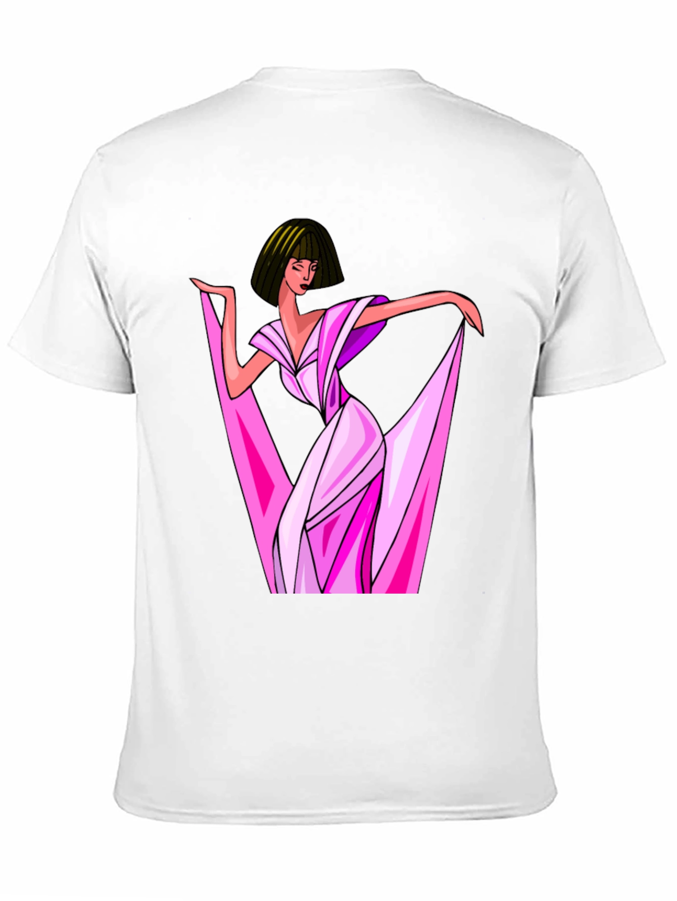 Retro Woman Graphic Tee - Unique Fashion Statement