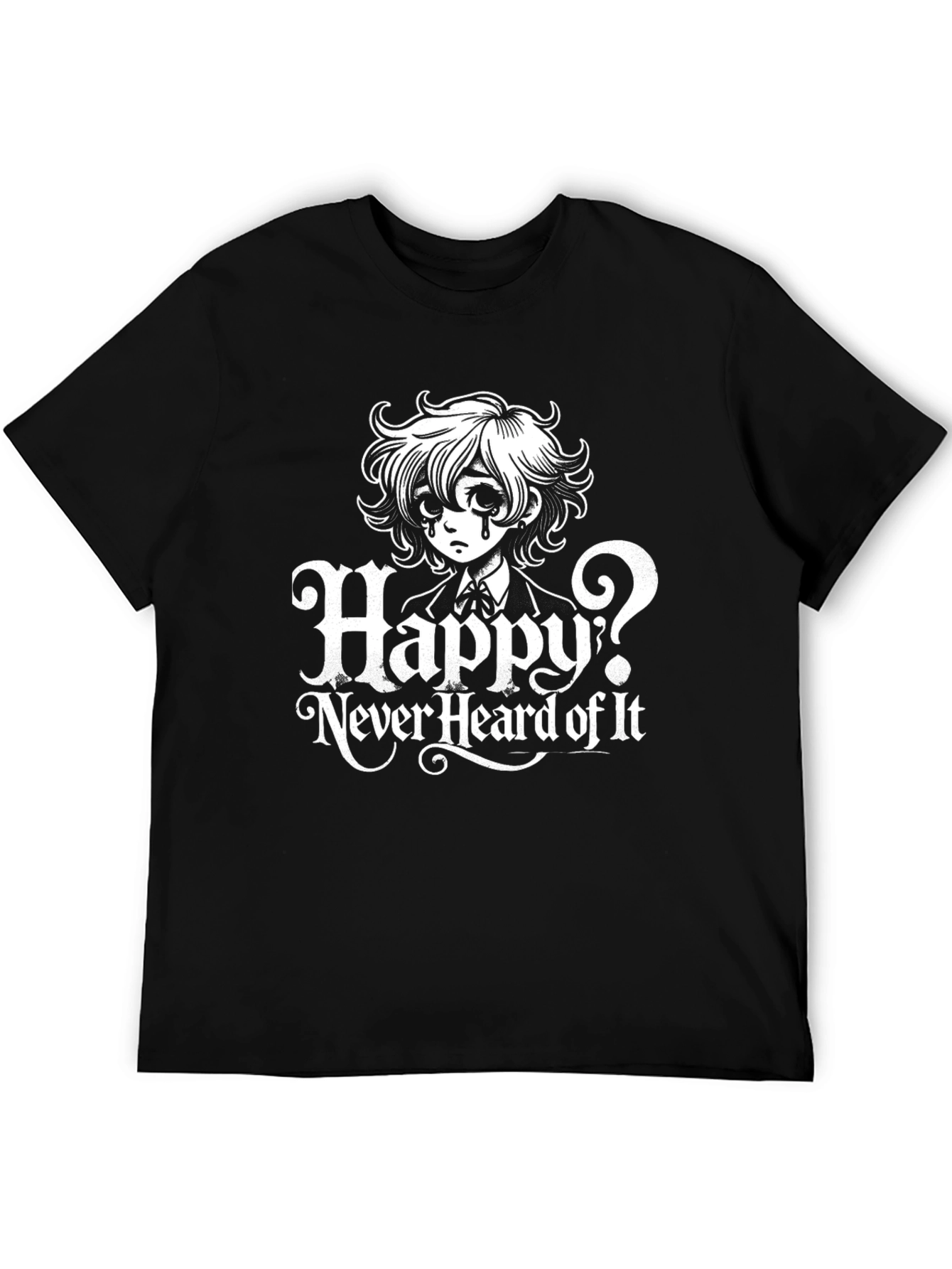 Happy? Never Heard Of It - Graphic Novelty T-Shirt