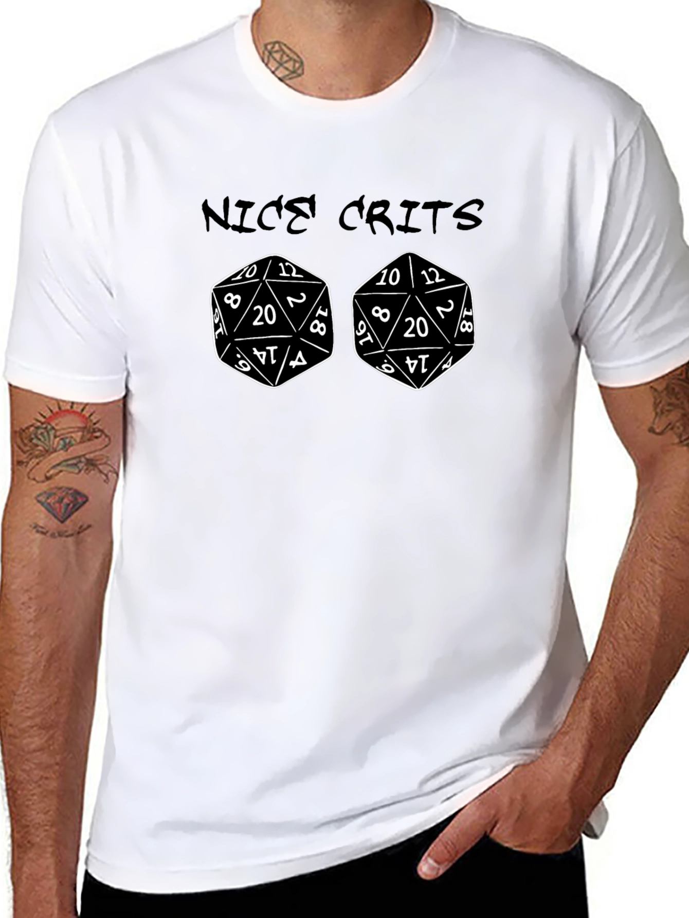 Nice Crits D20 T-Shirt