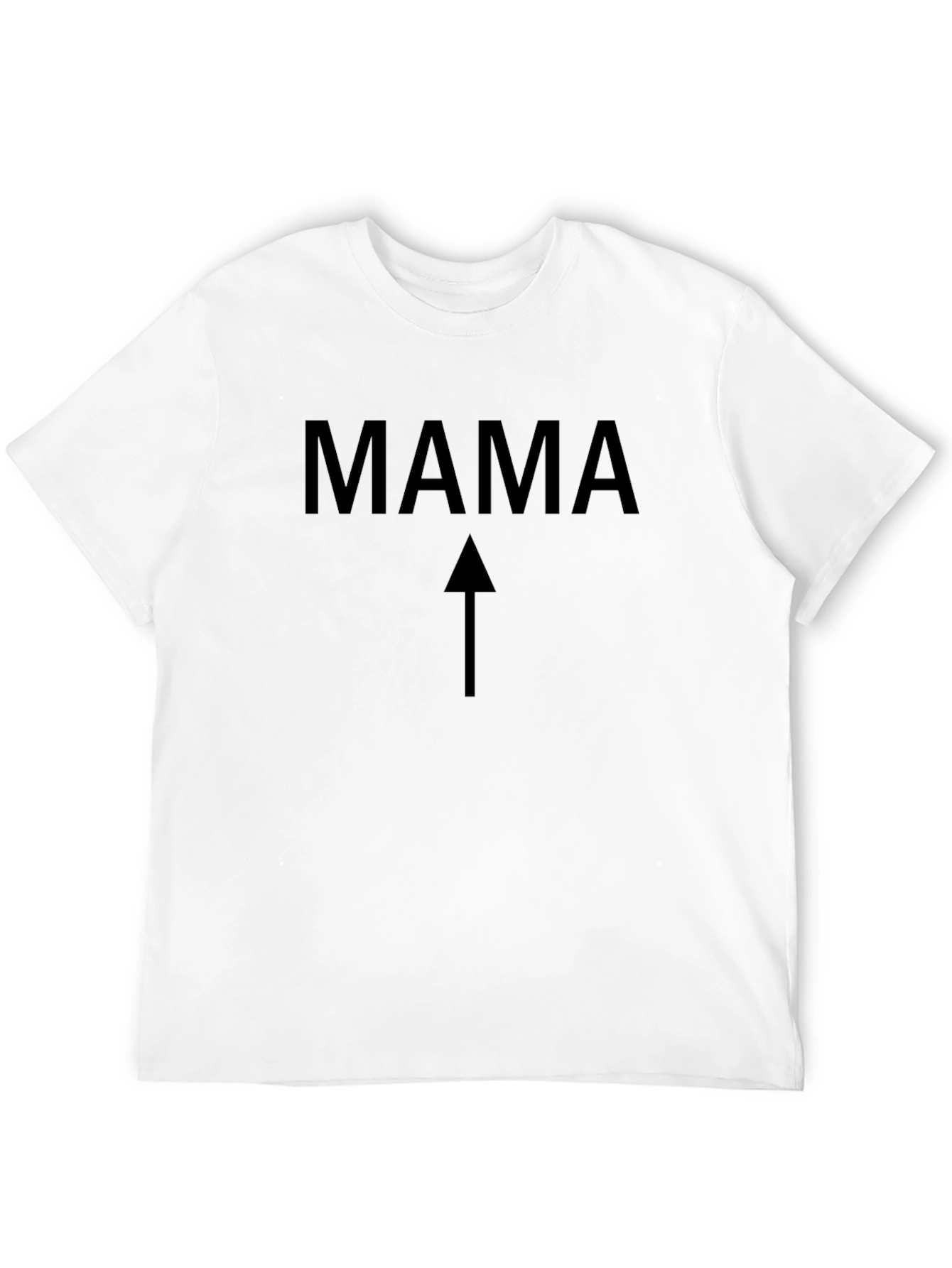 Mama Arrow Point T-Shirt - Black
