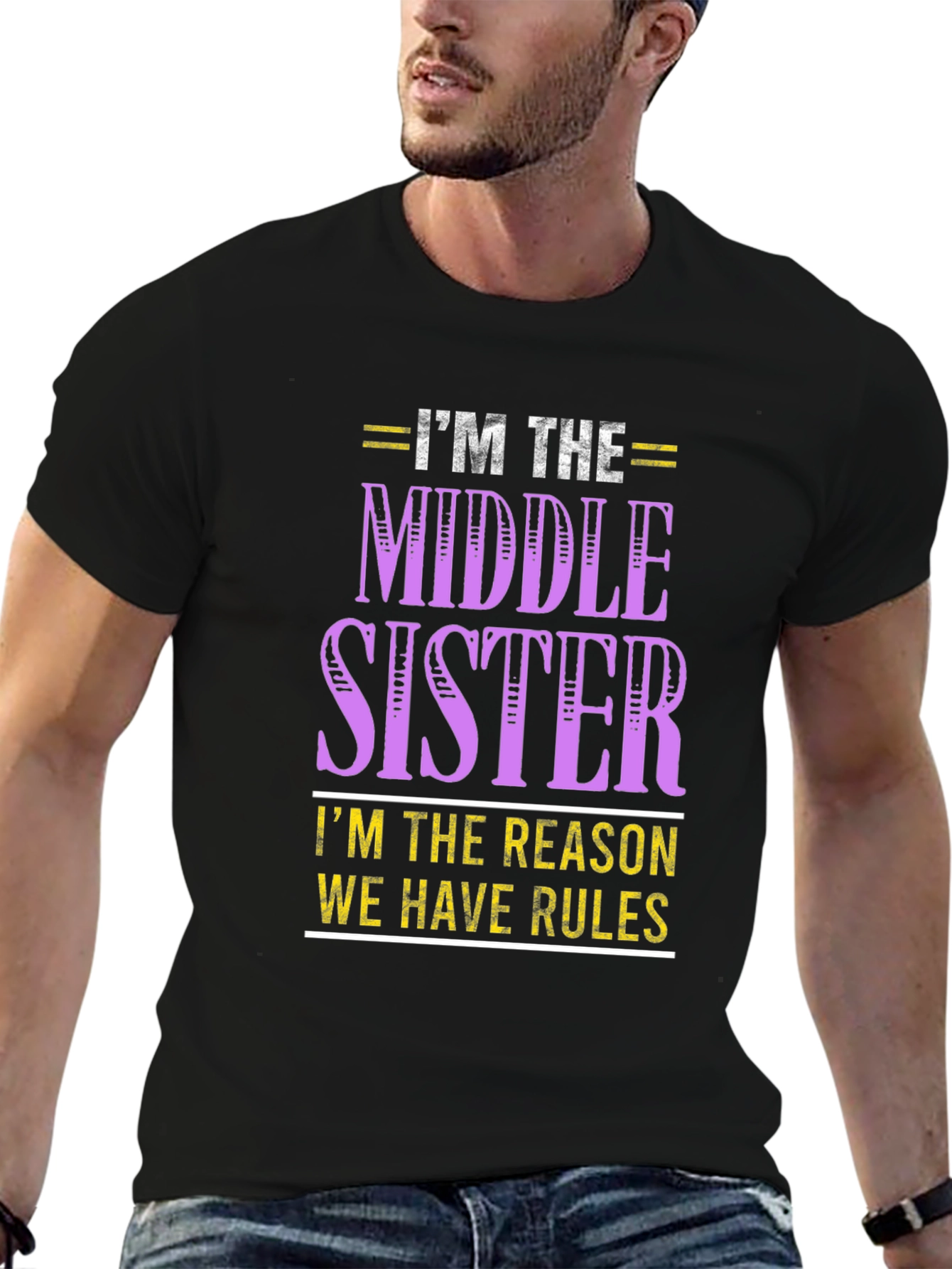 Middle Sister Rule Breaker T-Shirt