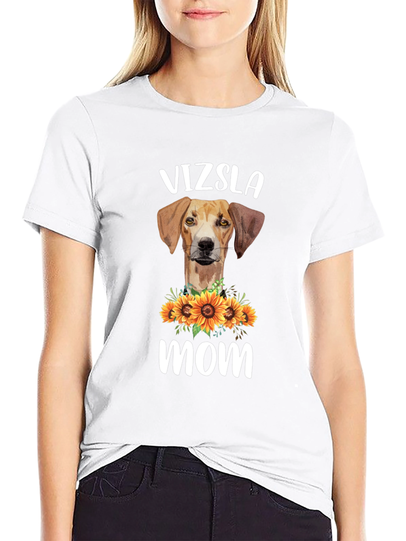 Vizsla Mom T-Shirt - Dog Lover Tee