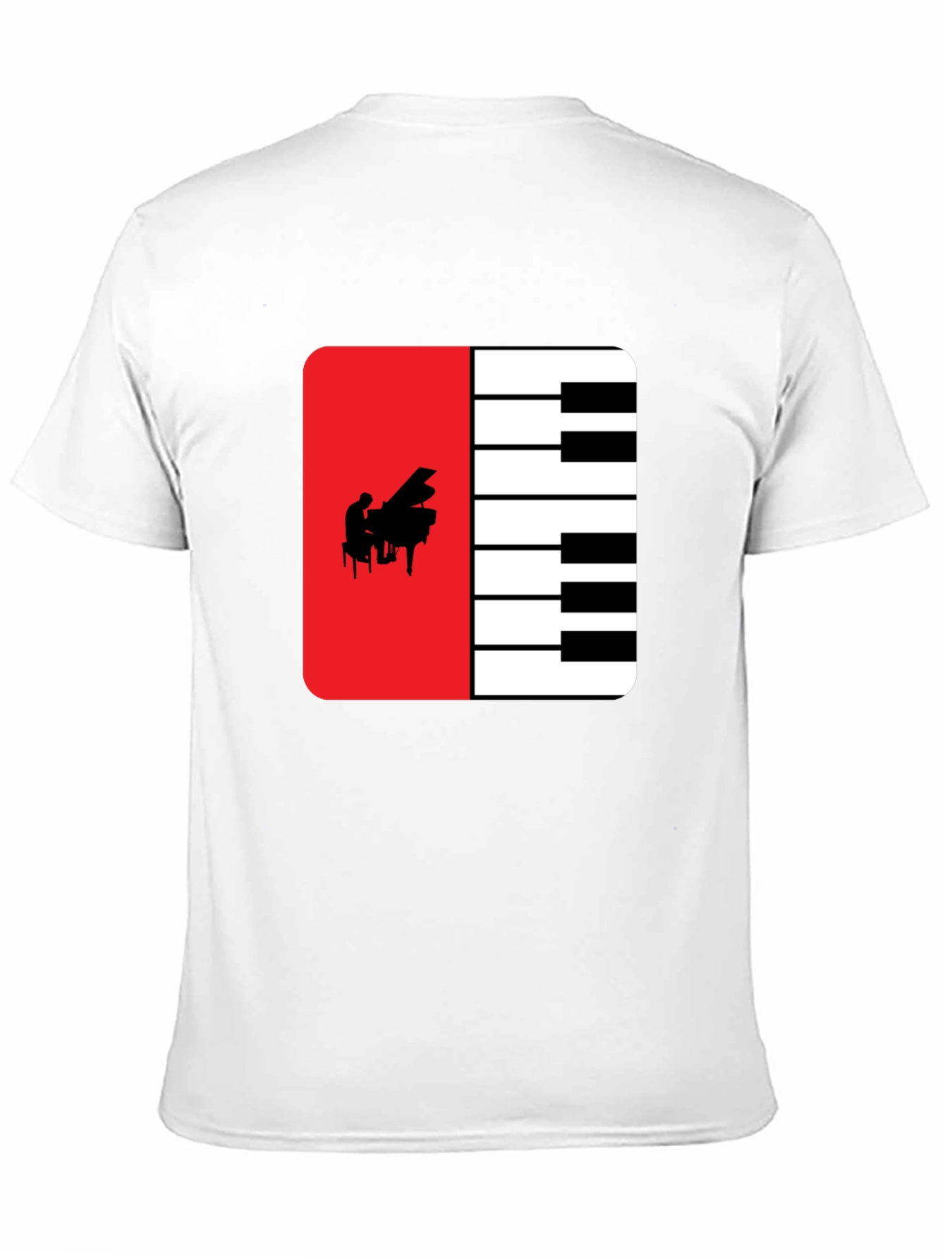 Piano Keys T-Shirt - Musical Design