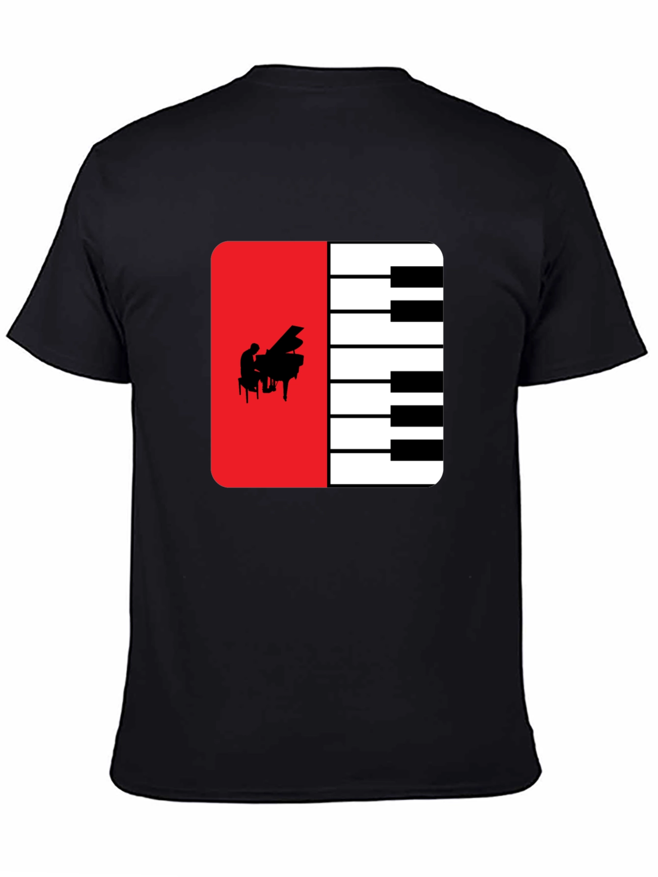 Piano Keys T-Shirt - Musical Design