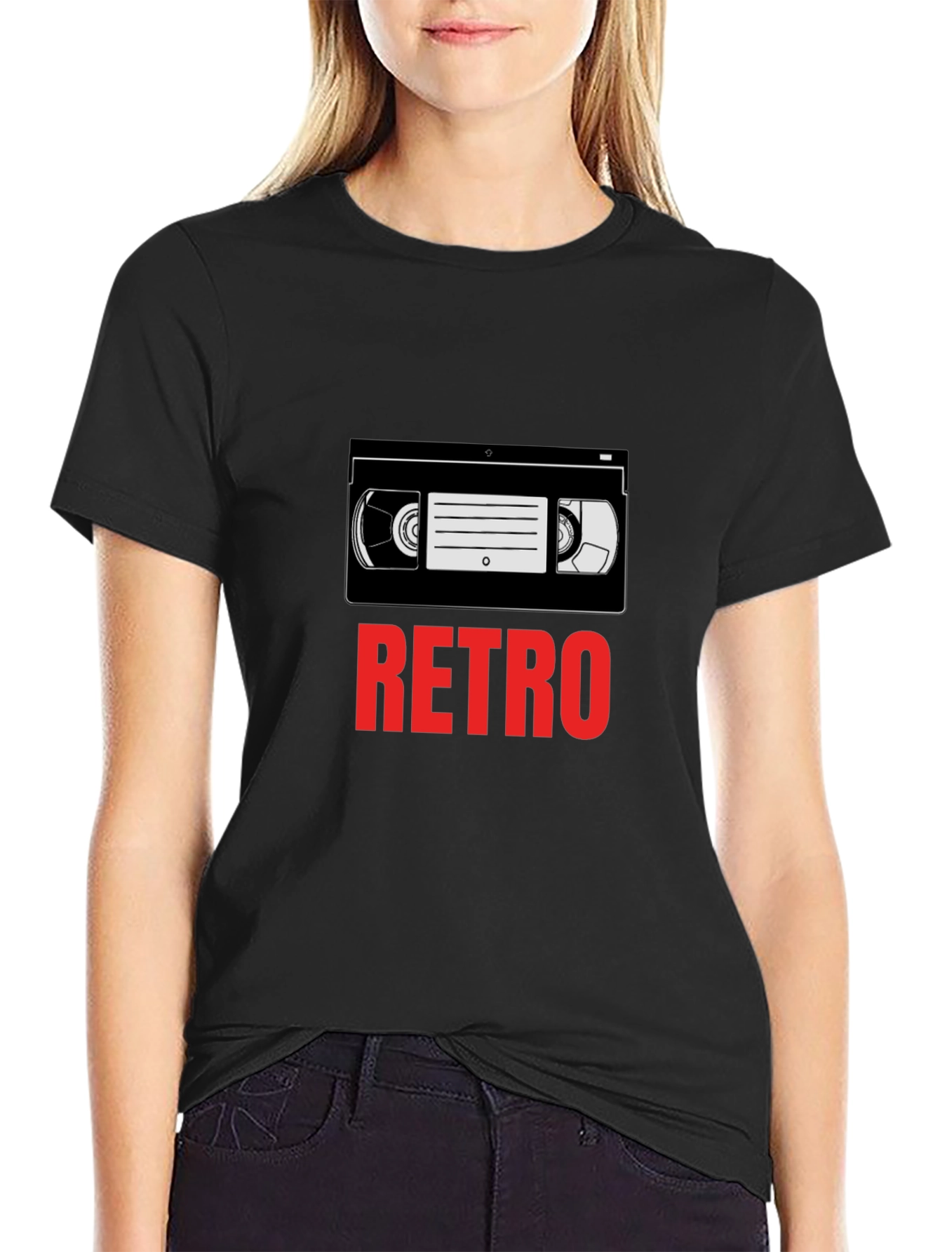 Retro VHS Tape Graphic Tee - Nostalgic Style!