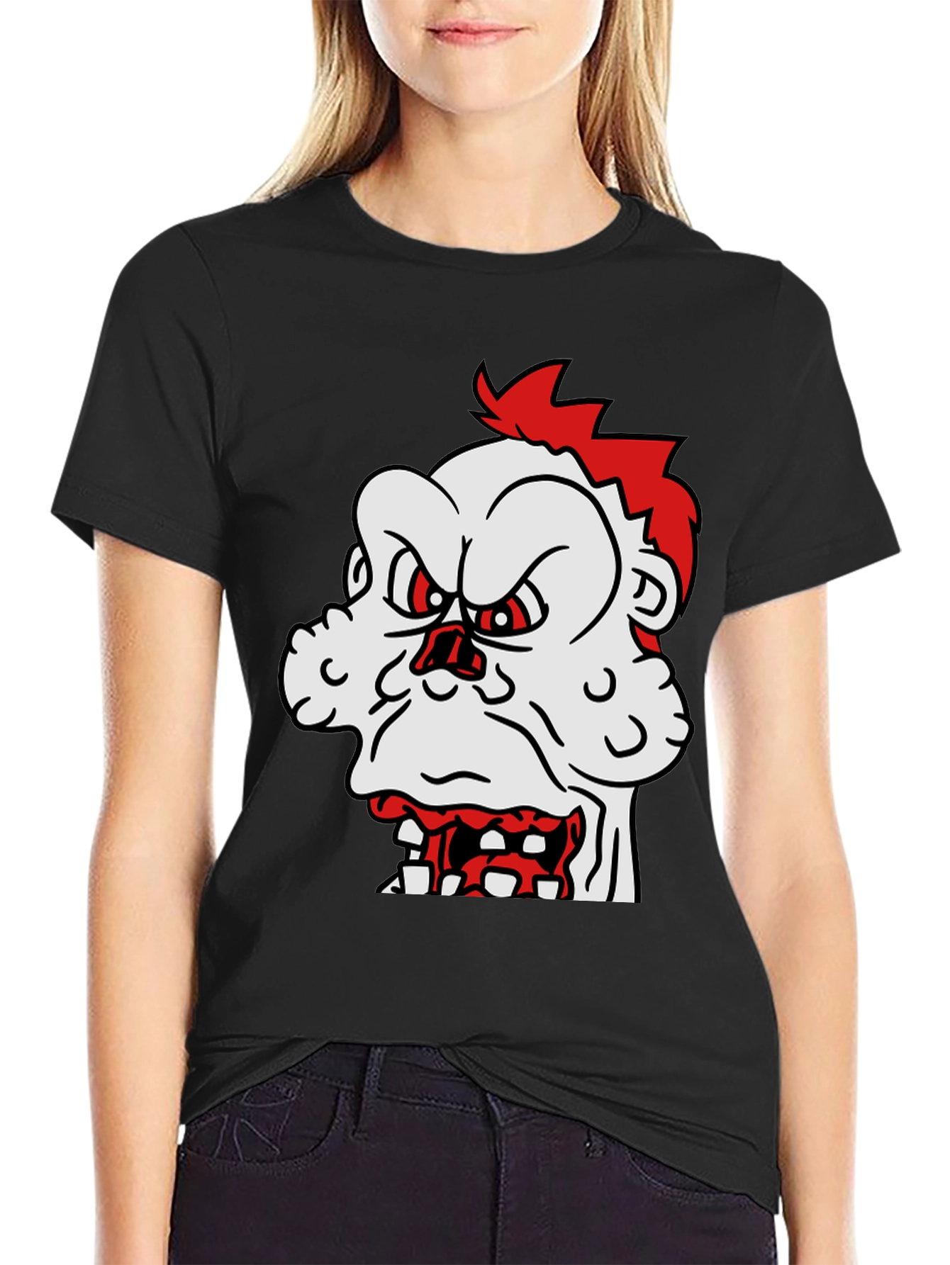 Mens Graphic Tee - Cartoon Monster