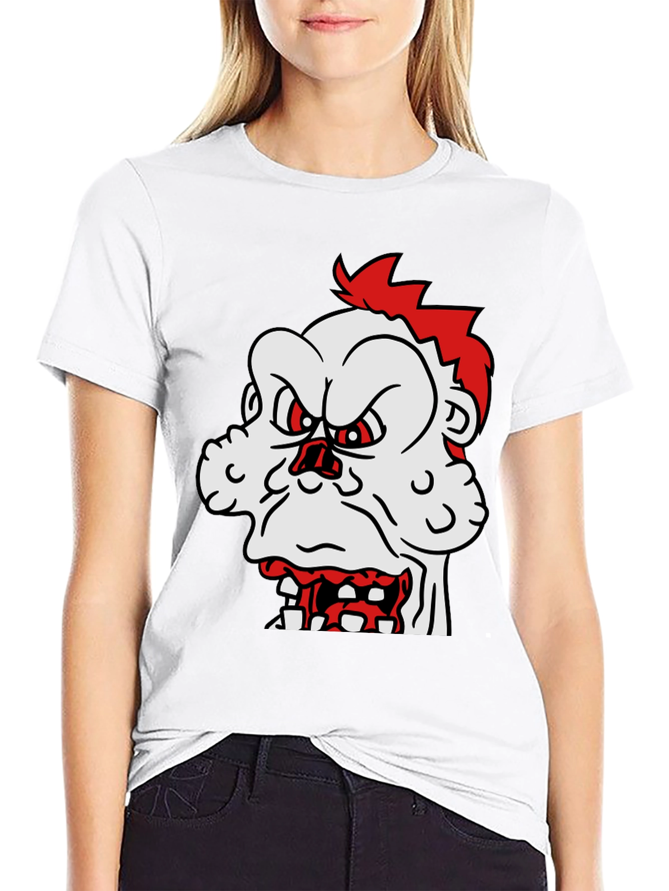 Mens Graphic Tee - Cartoon Monster