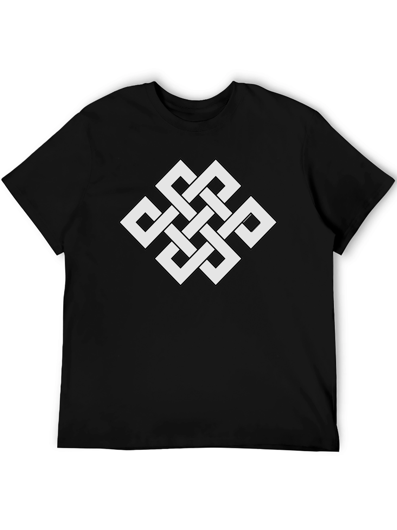 Endless Knot Graphic T-Shirt - Stylish Casual Wear