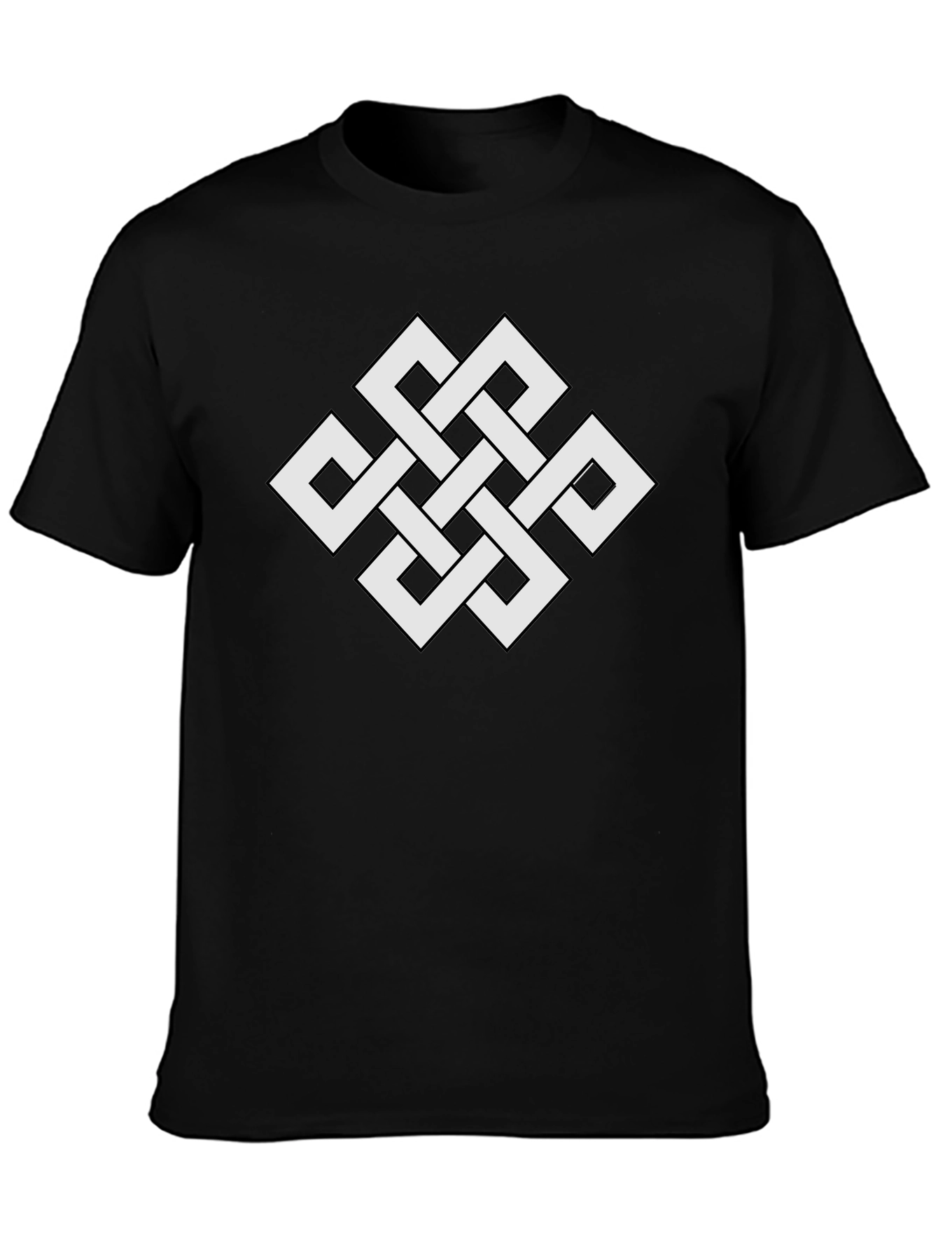 Endless Knot Graphic T-Shirt - Stylish Casual Wear
