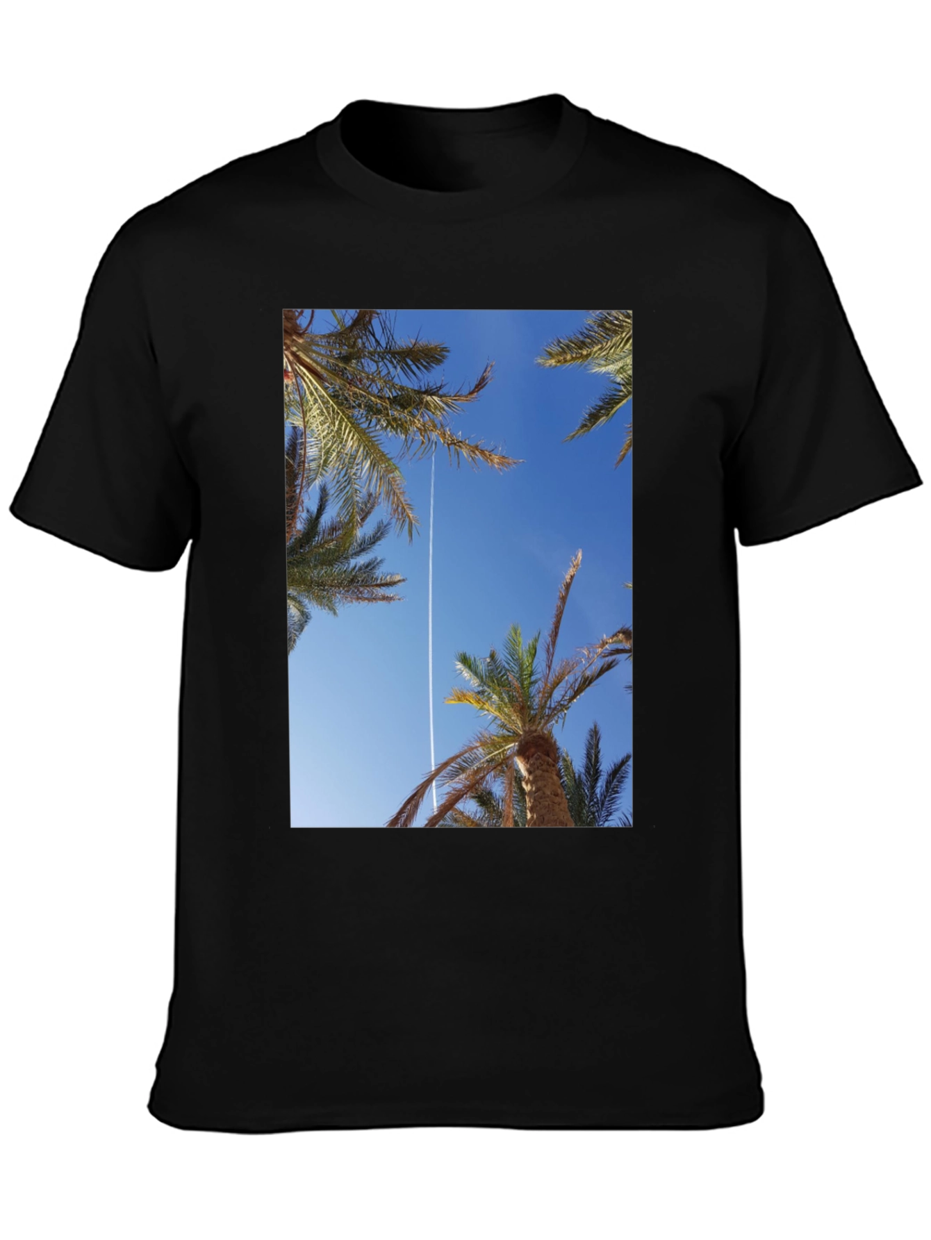 Palm Tree Sky T-Shirt - Tropical Vibes