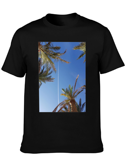 Palm Tree Sky T-Shirt - Tropical Vibes