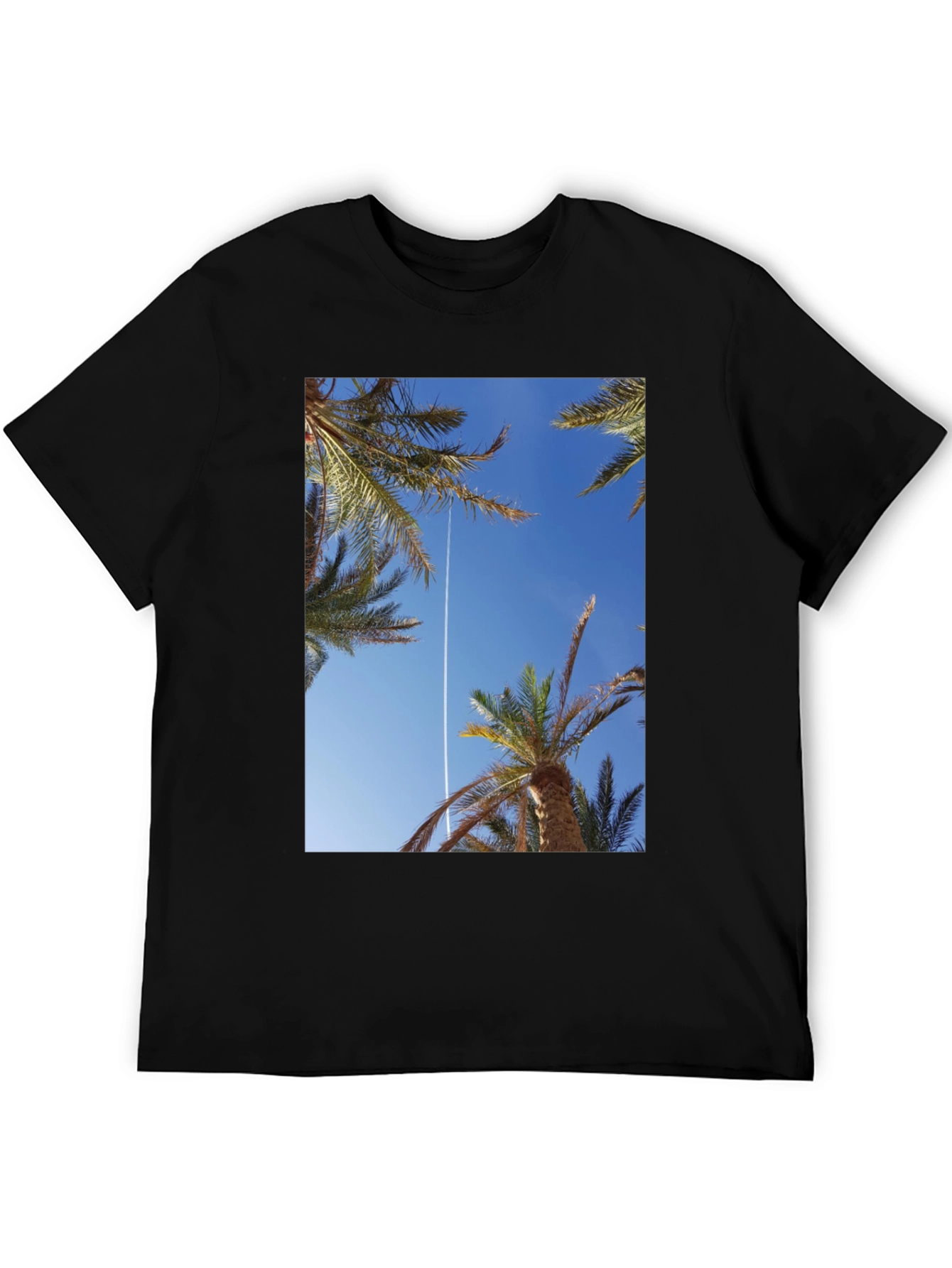 Palm Tree Sky T-Shirt - Tropical Vibes