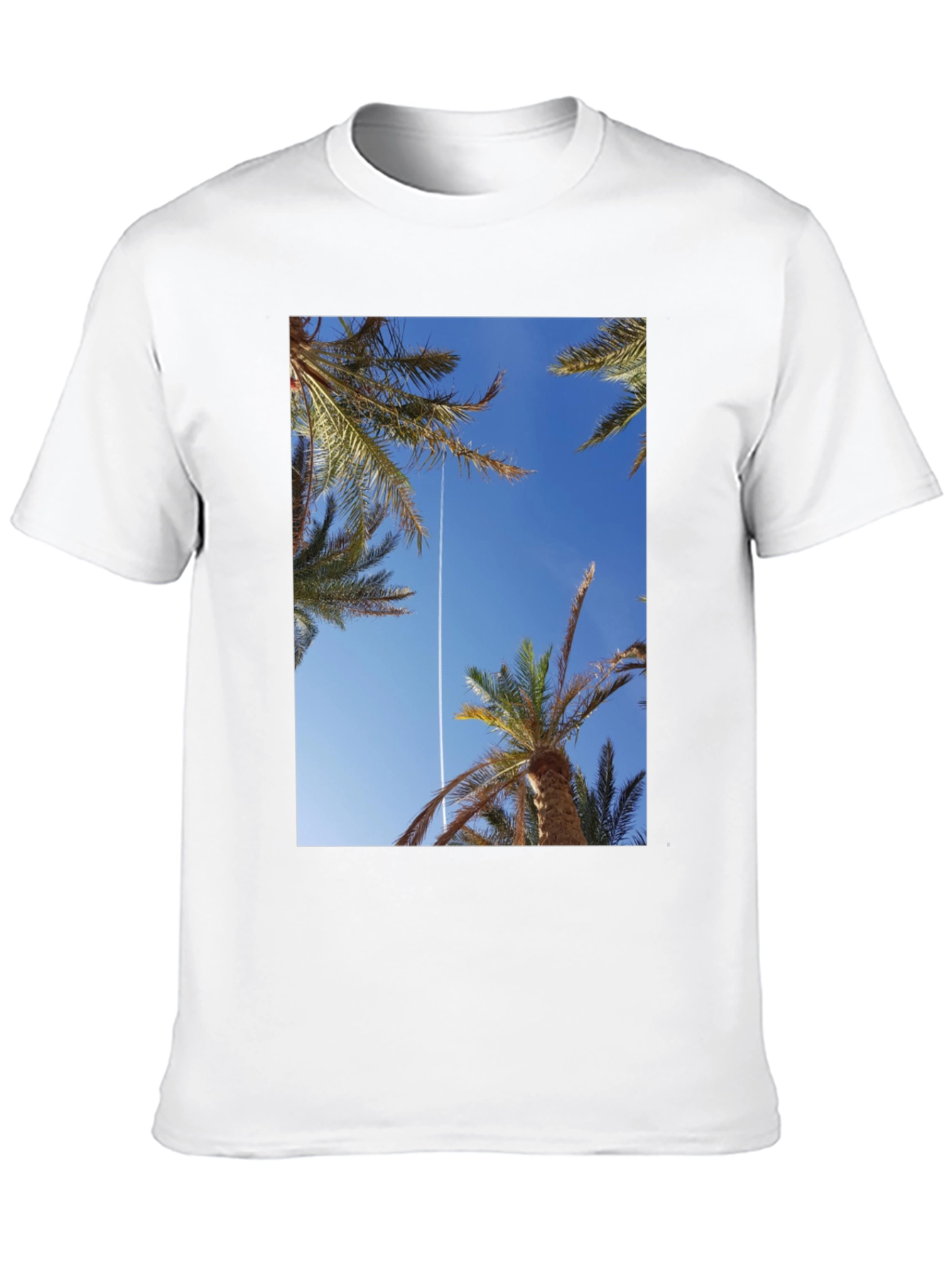 Palm Tree Sky T-Shirt - Tropical Vibes