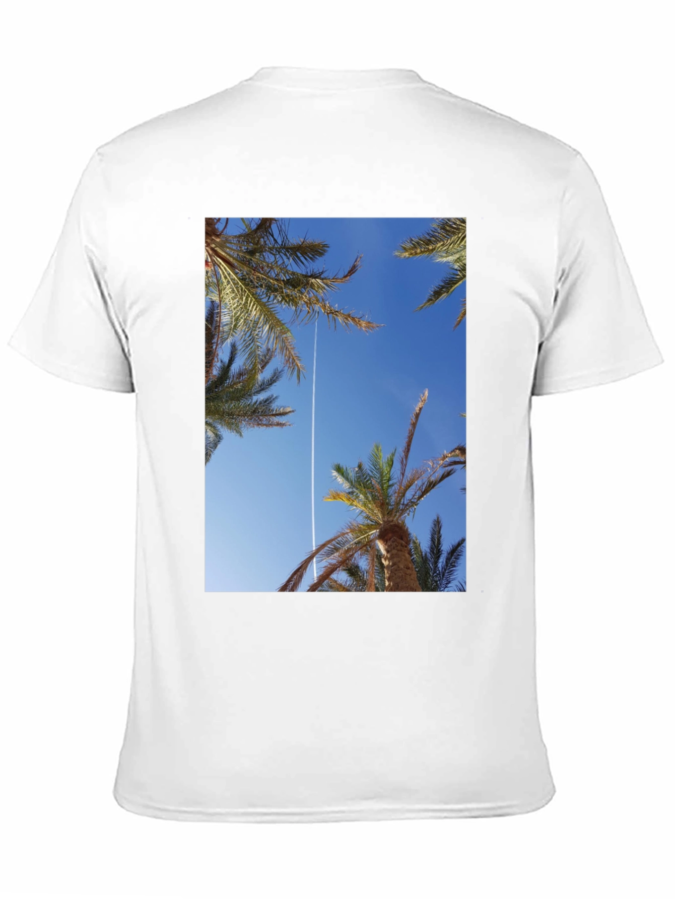 Palm Tree Sky T-Shirt - Tropical Vibes