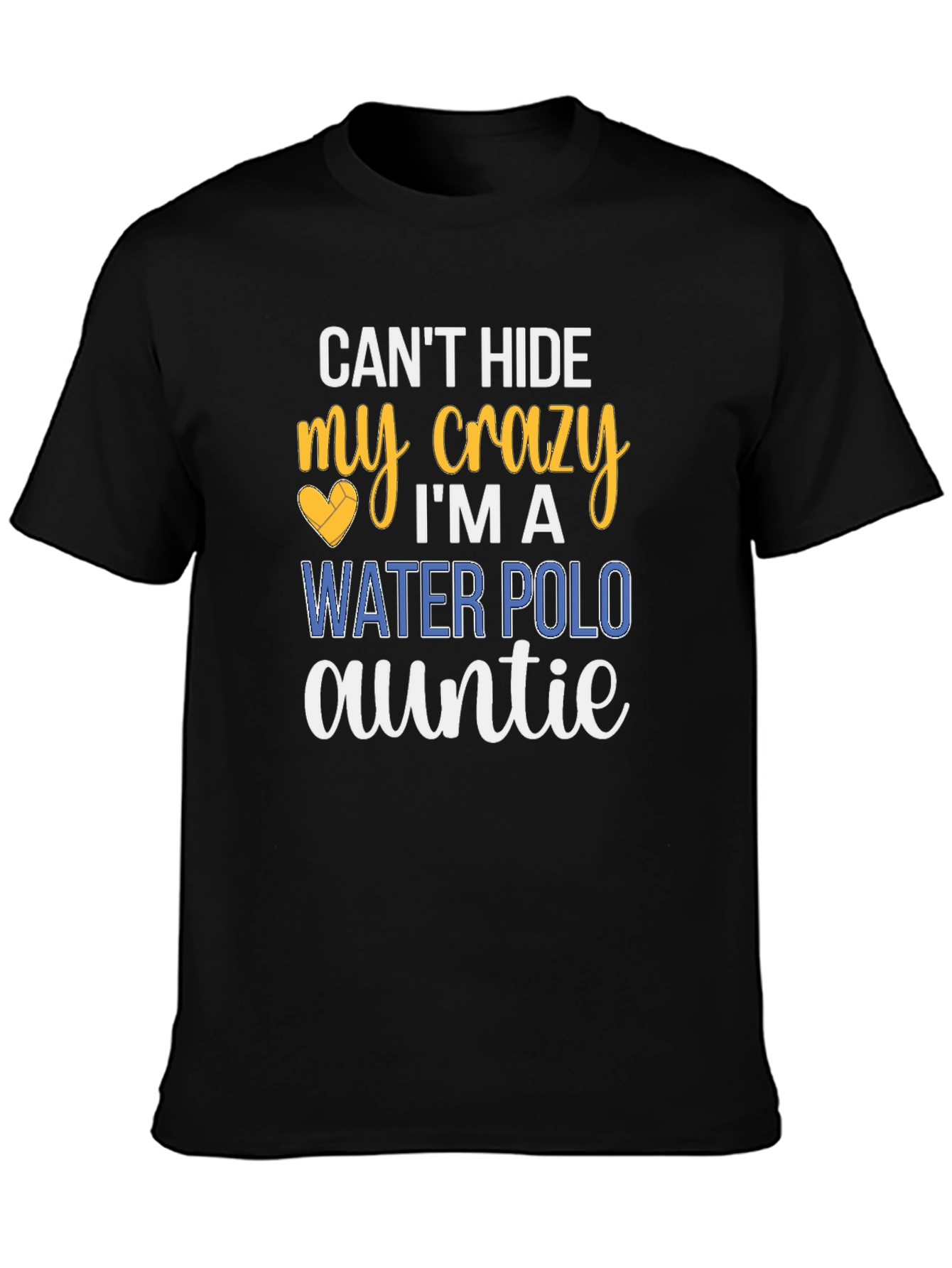 Crazy Water Polo Auntie T-Shirt