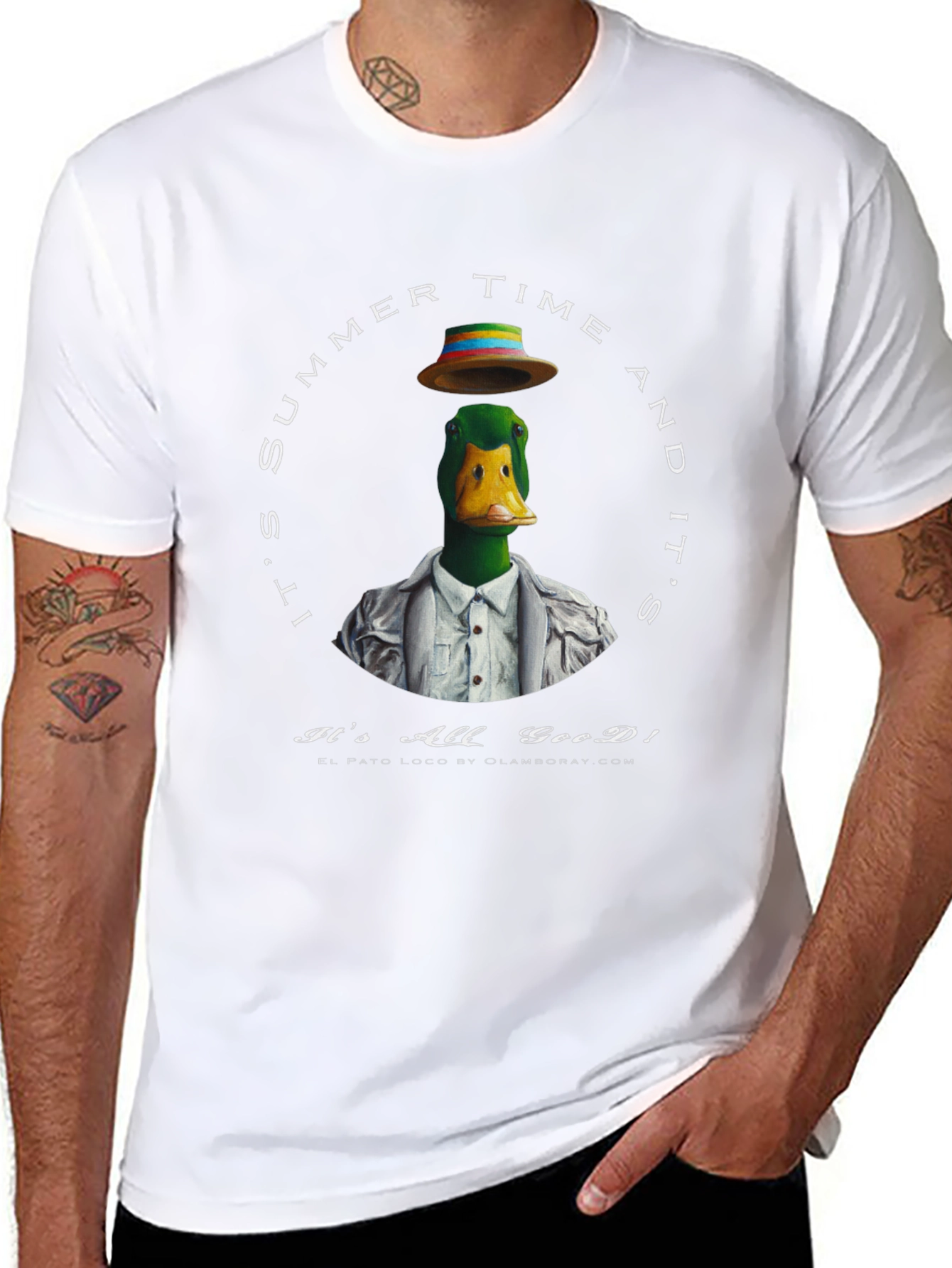 Summer Duck T-Shirt - Its All Good!