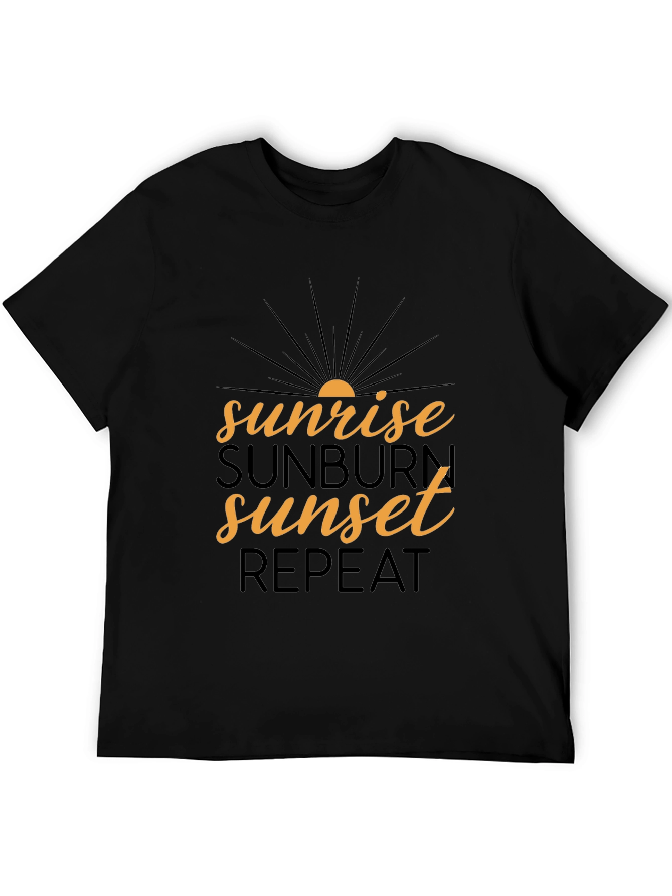Sunrise Sunburn Sunset Repeat T-Shirt