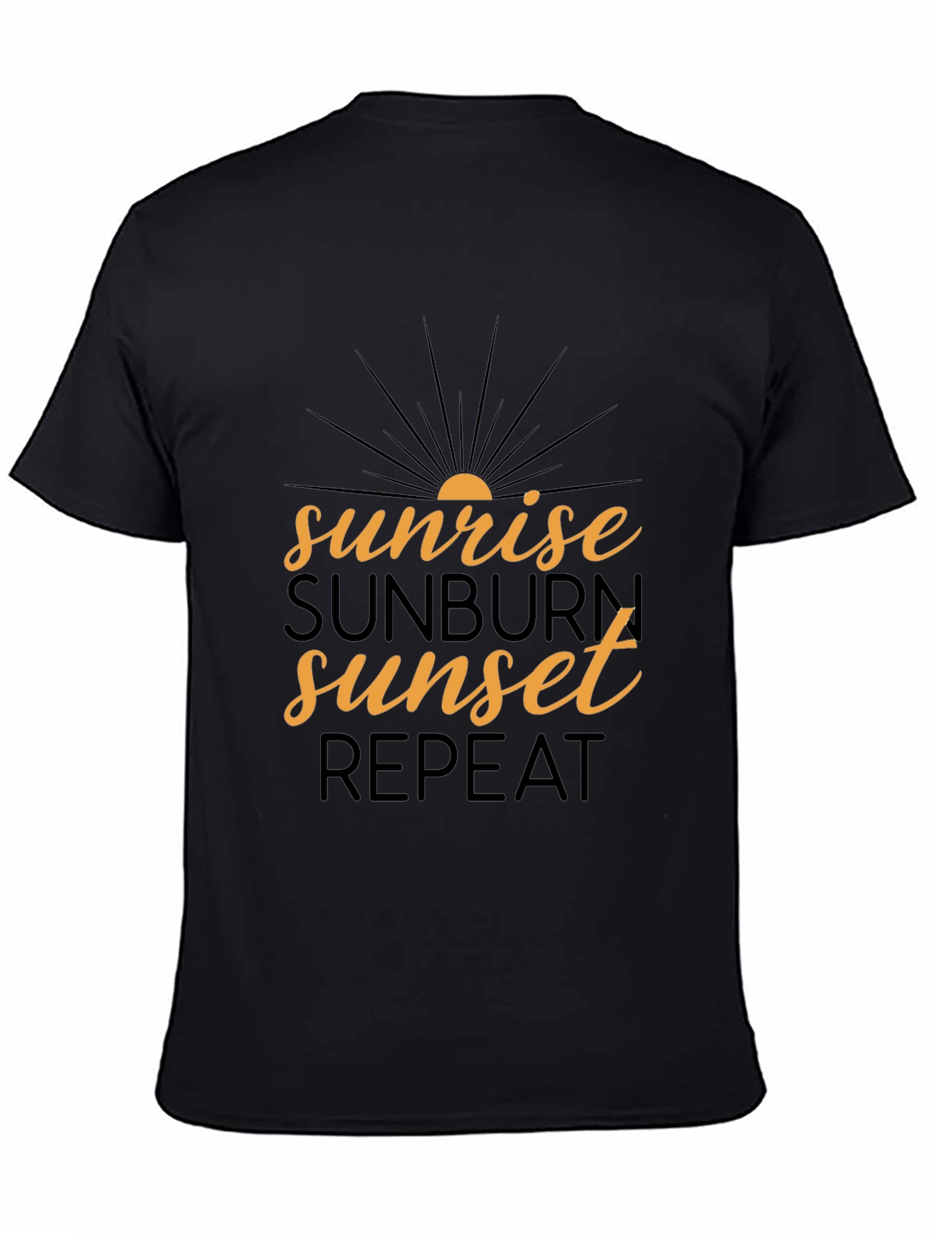 Sunrise Sunburn Sunset Repeat T-Shirt