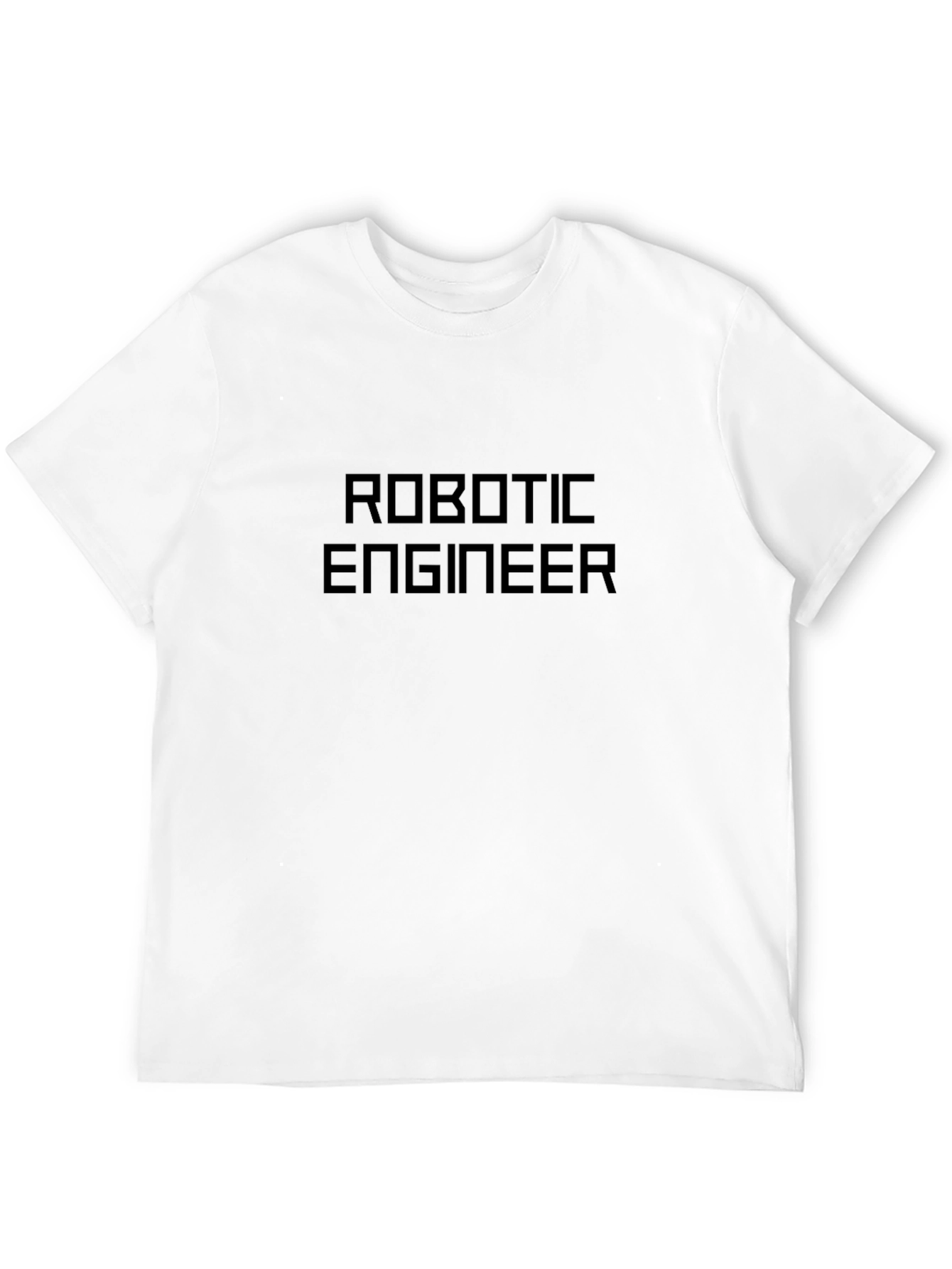 Robotic Engineer Black T-Shirt - Tech Career Pride