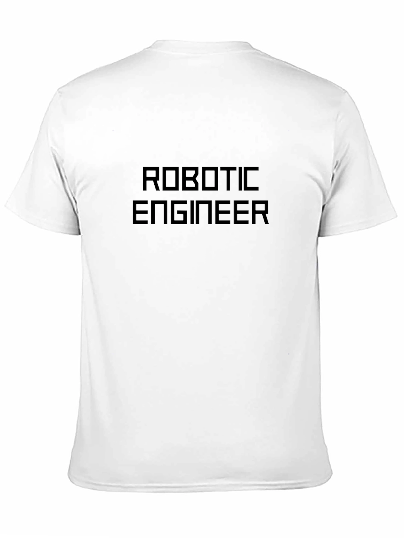Robotic Engineer Black T-Shirt - Tech Career Pride