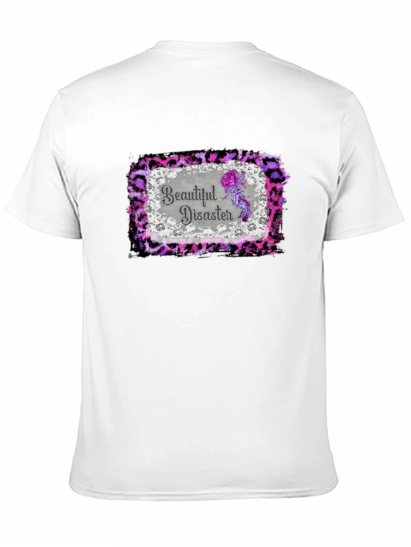 Beautiful Disaster Graphic Tee - Mens Black T-Shirt