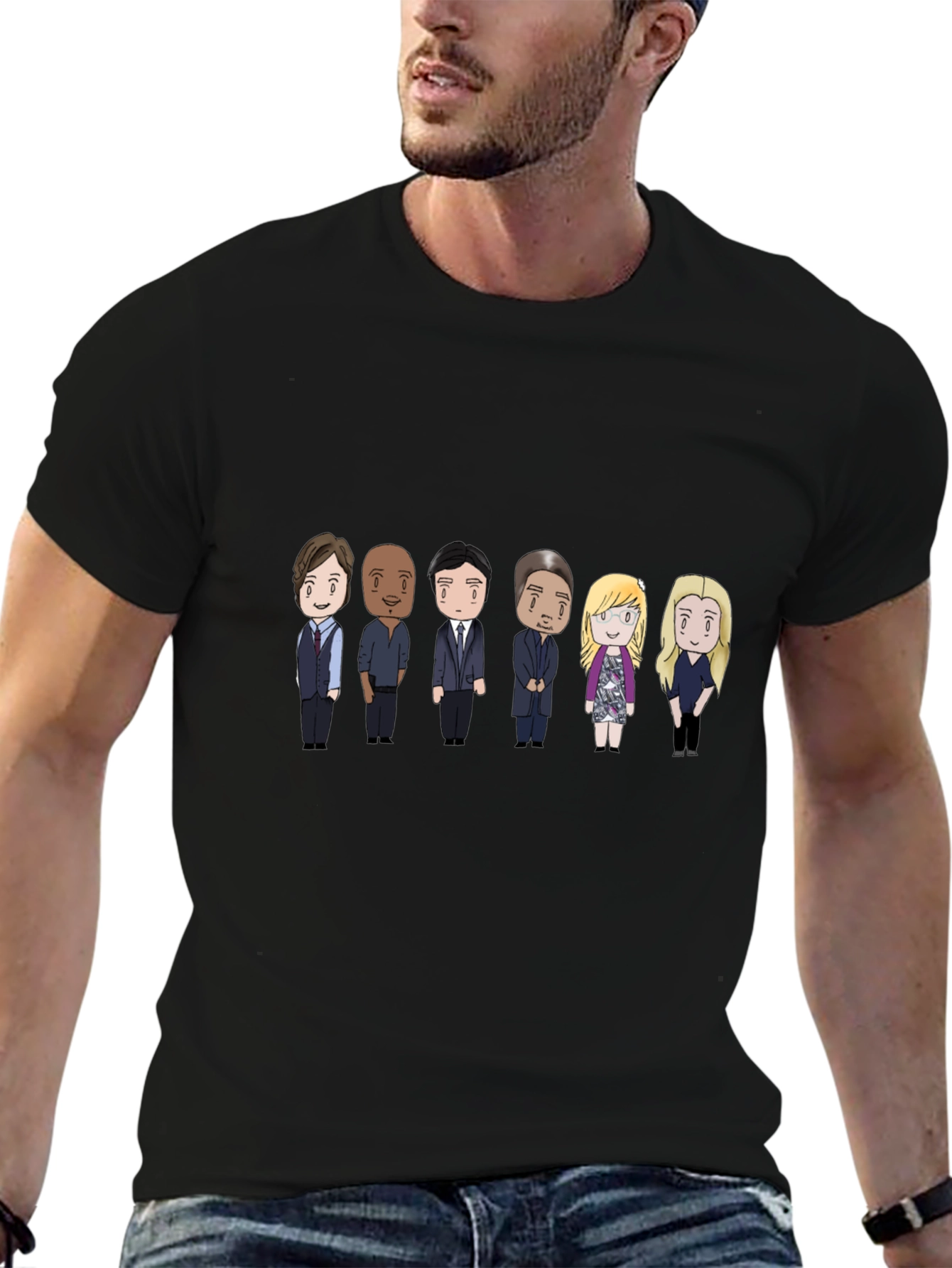 Criminal Minds Cartoon T-Shirt