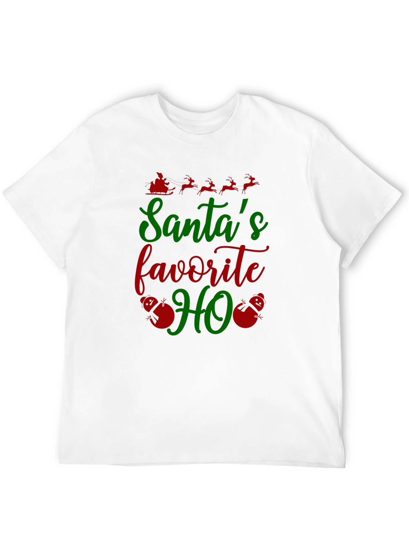 Santas Favorite HO Christmas T-Shirt