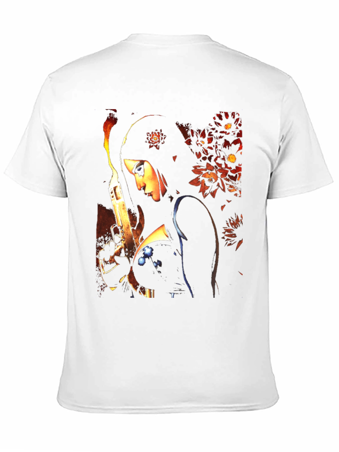 Woman with Gun Graphic T-Shirt