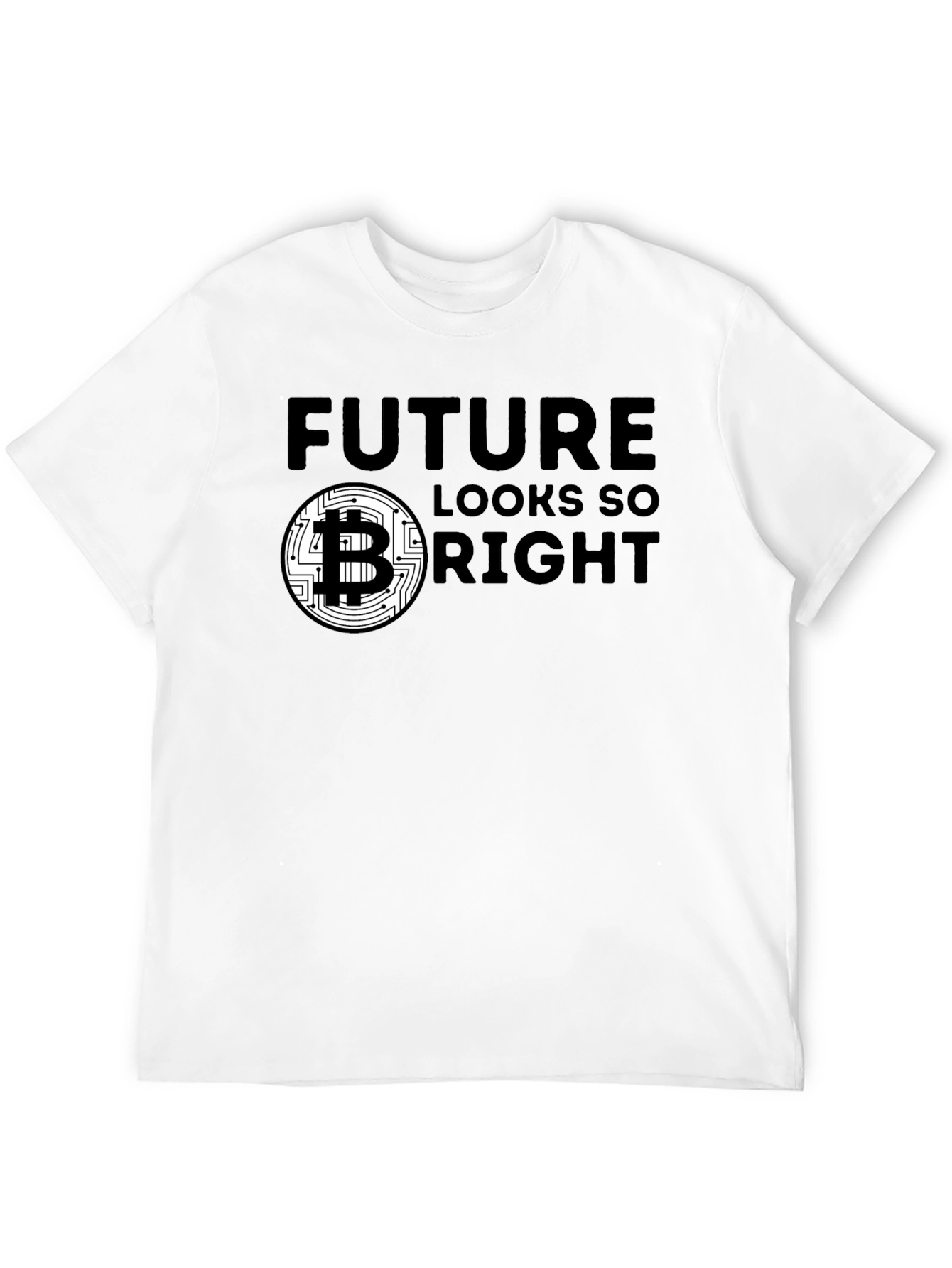 Future Looks Bright Bitcoin Graphic Tee