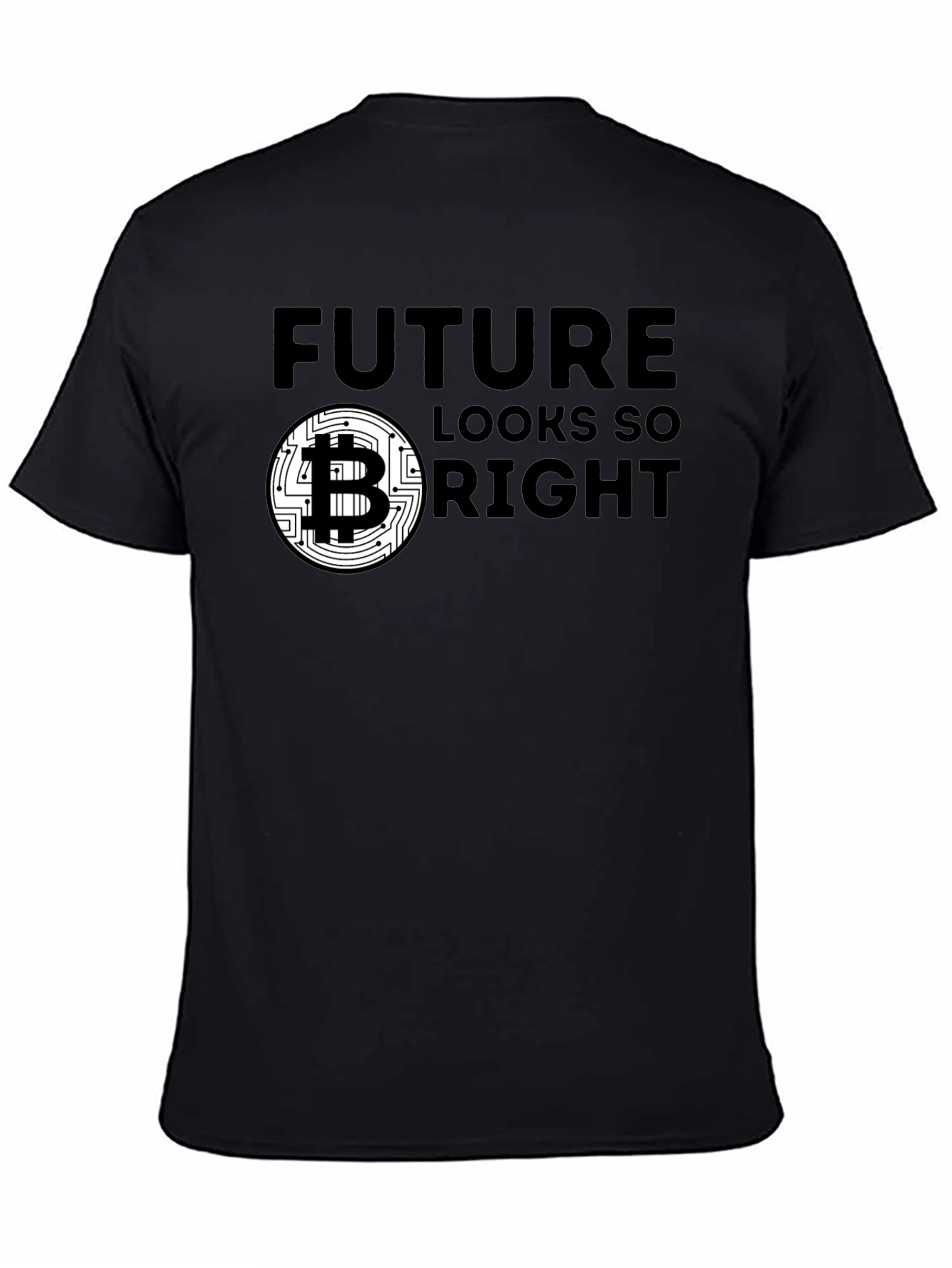 Future Looks Bright Bitcoin Graphic Tee