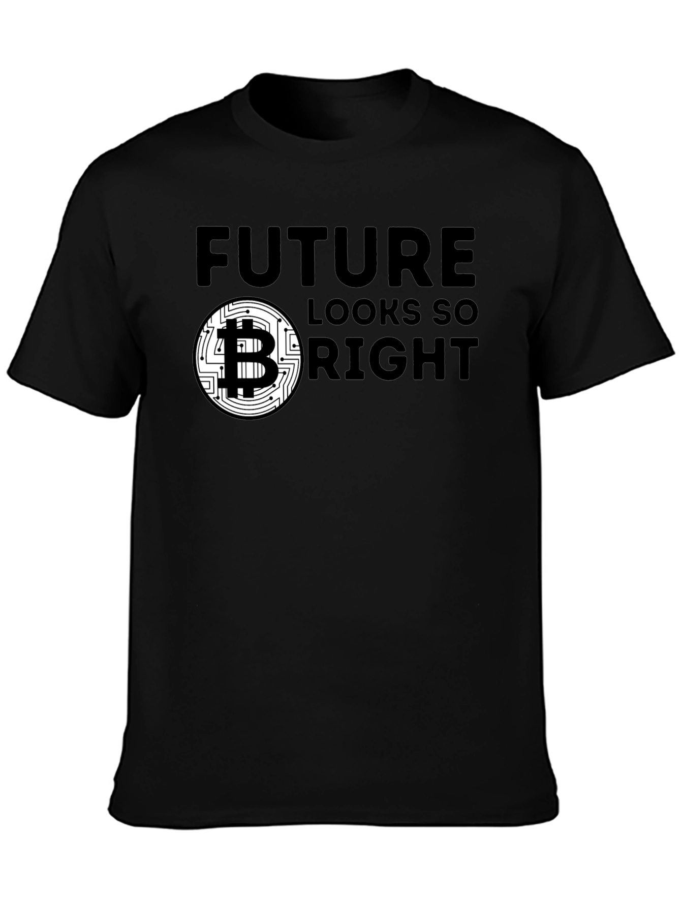 Future Looks Bright Bitcoin Graphic Tee