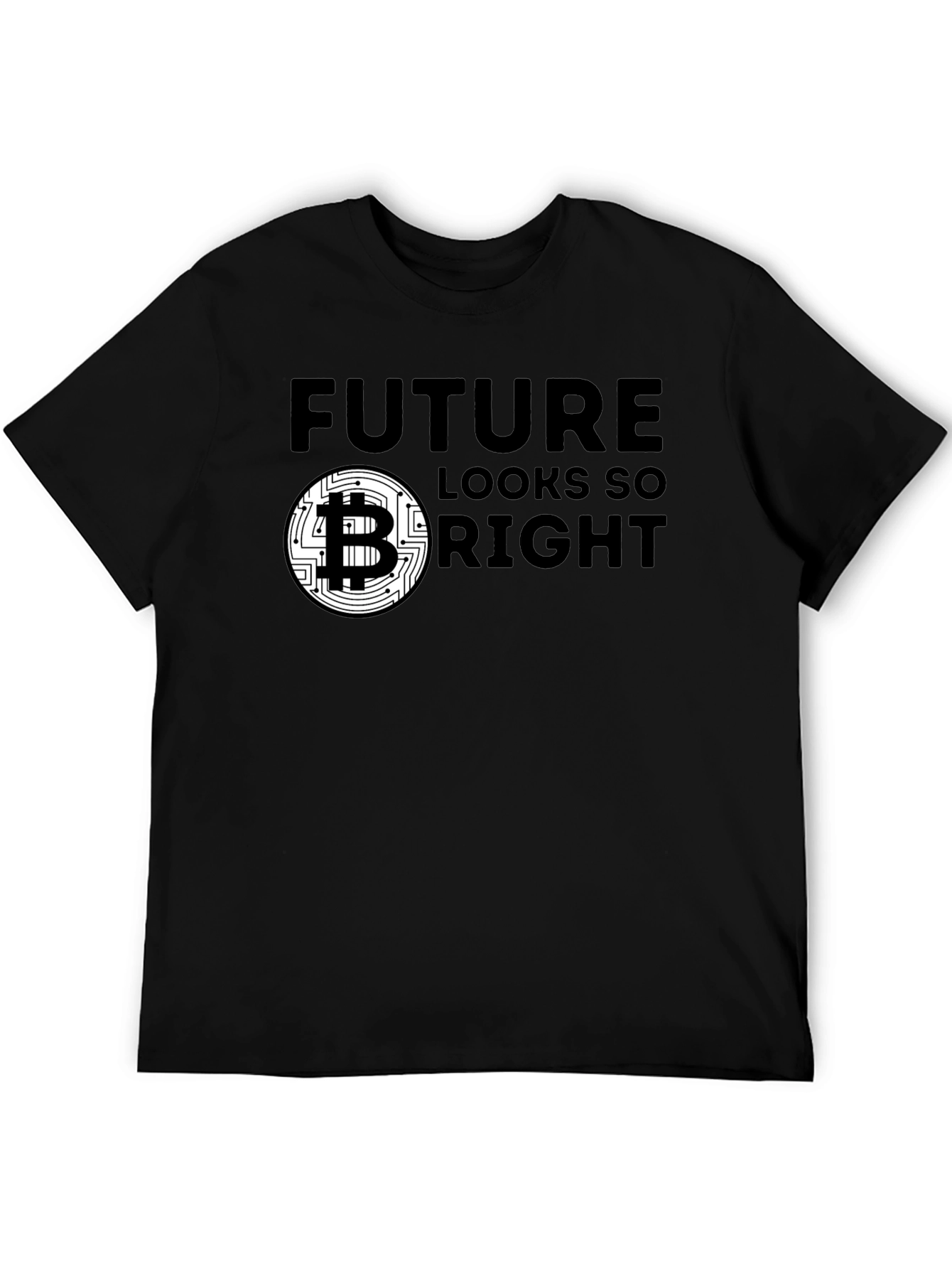 Future Looks Bright Bitcoin Graphic Tee