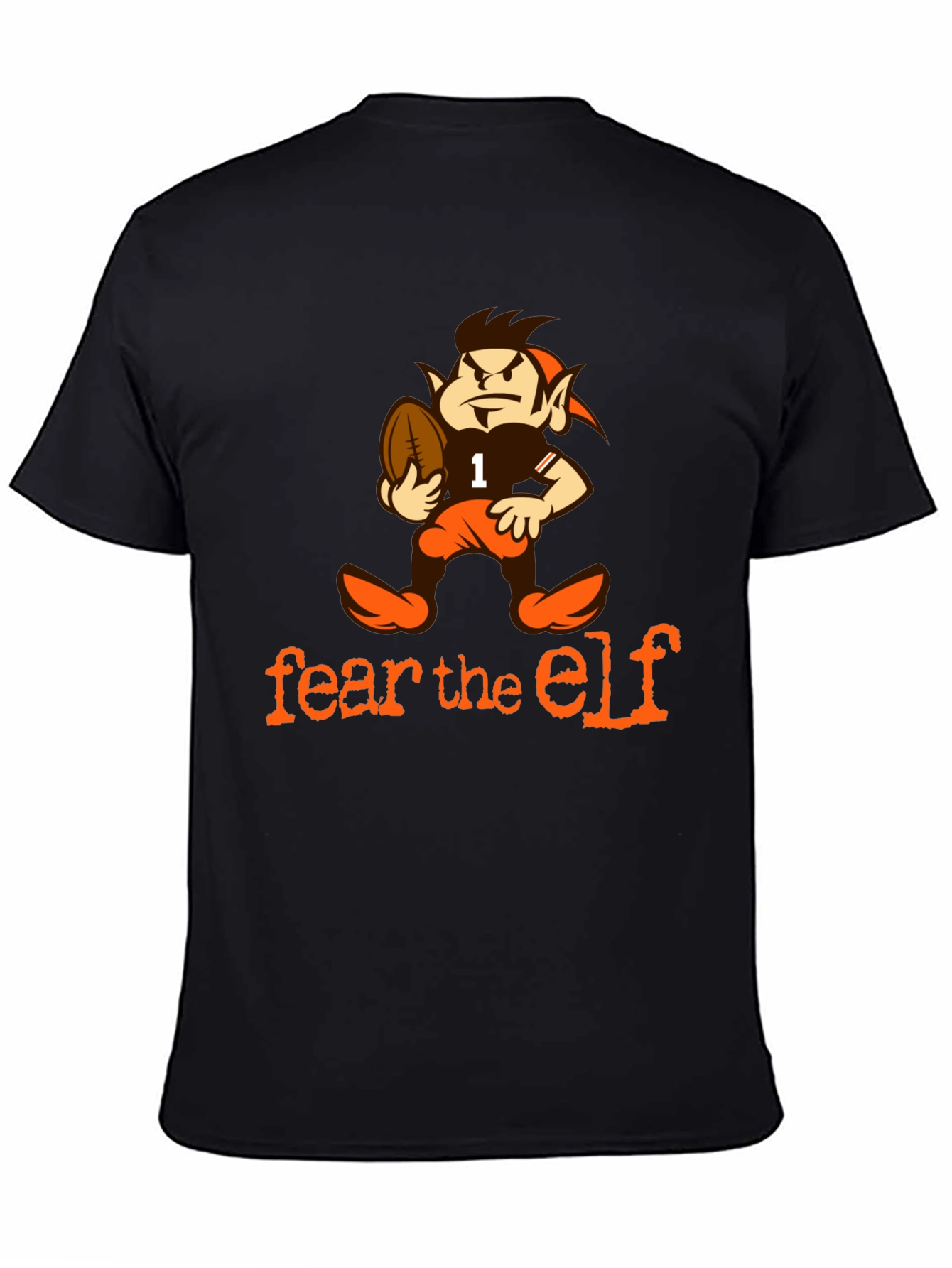 Fear the Elf Football T-Shirt