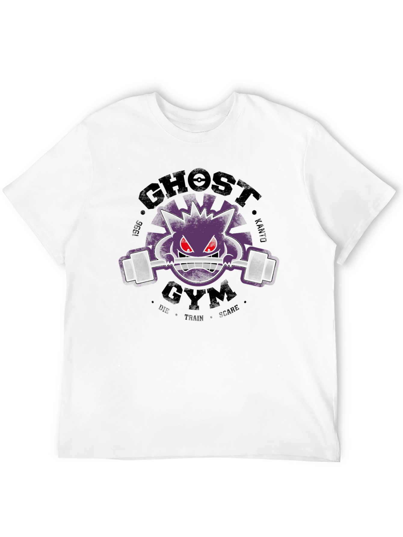 Ghost Gym T-Shirt - Black Graphic Tee