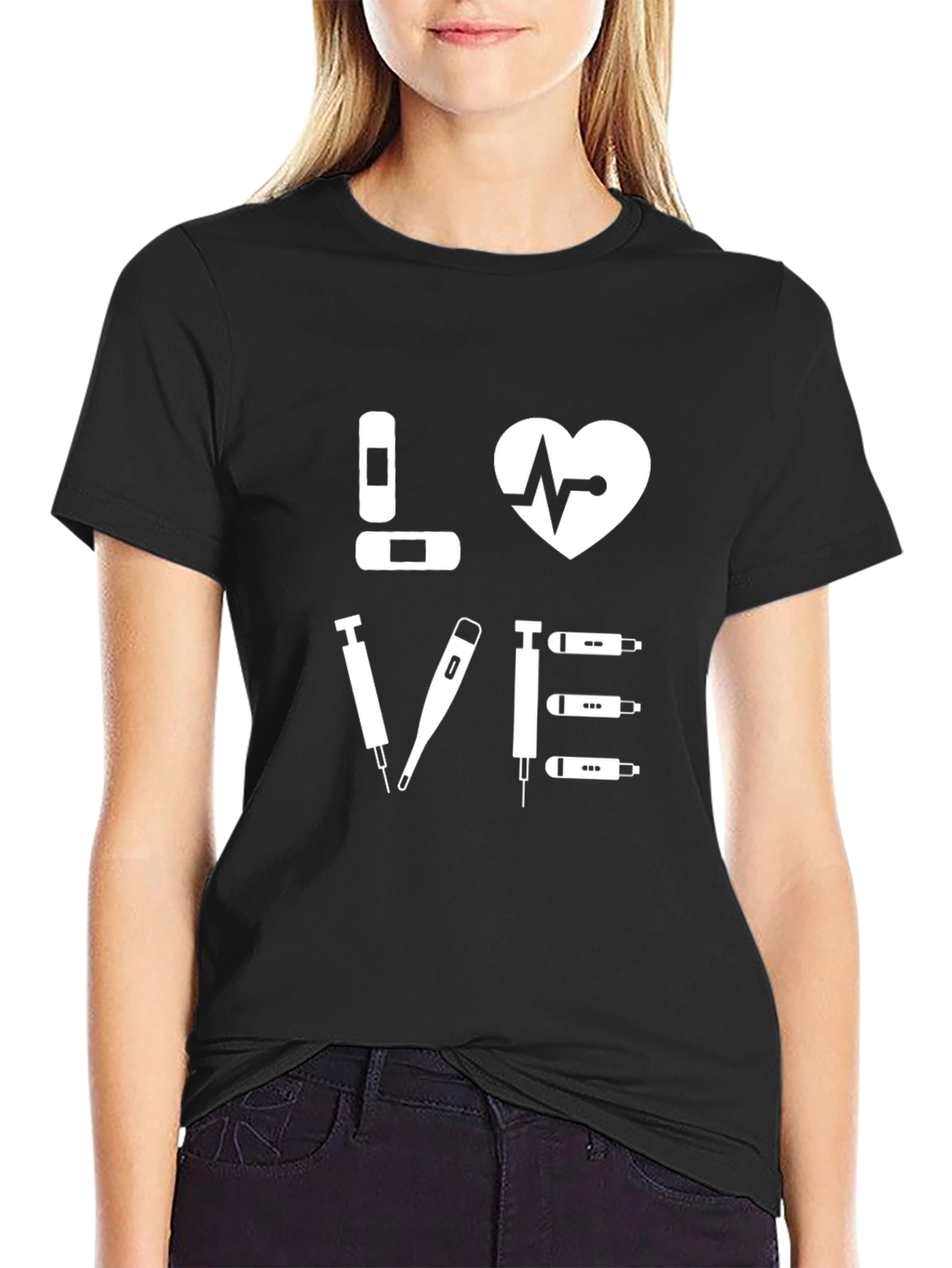 Love Healthcare T-Shirt - Medical Profession Tee