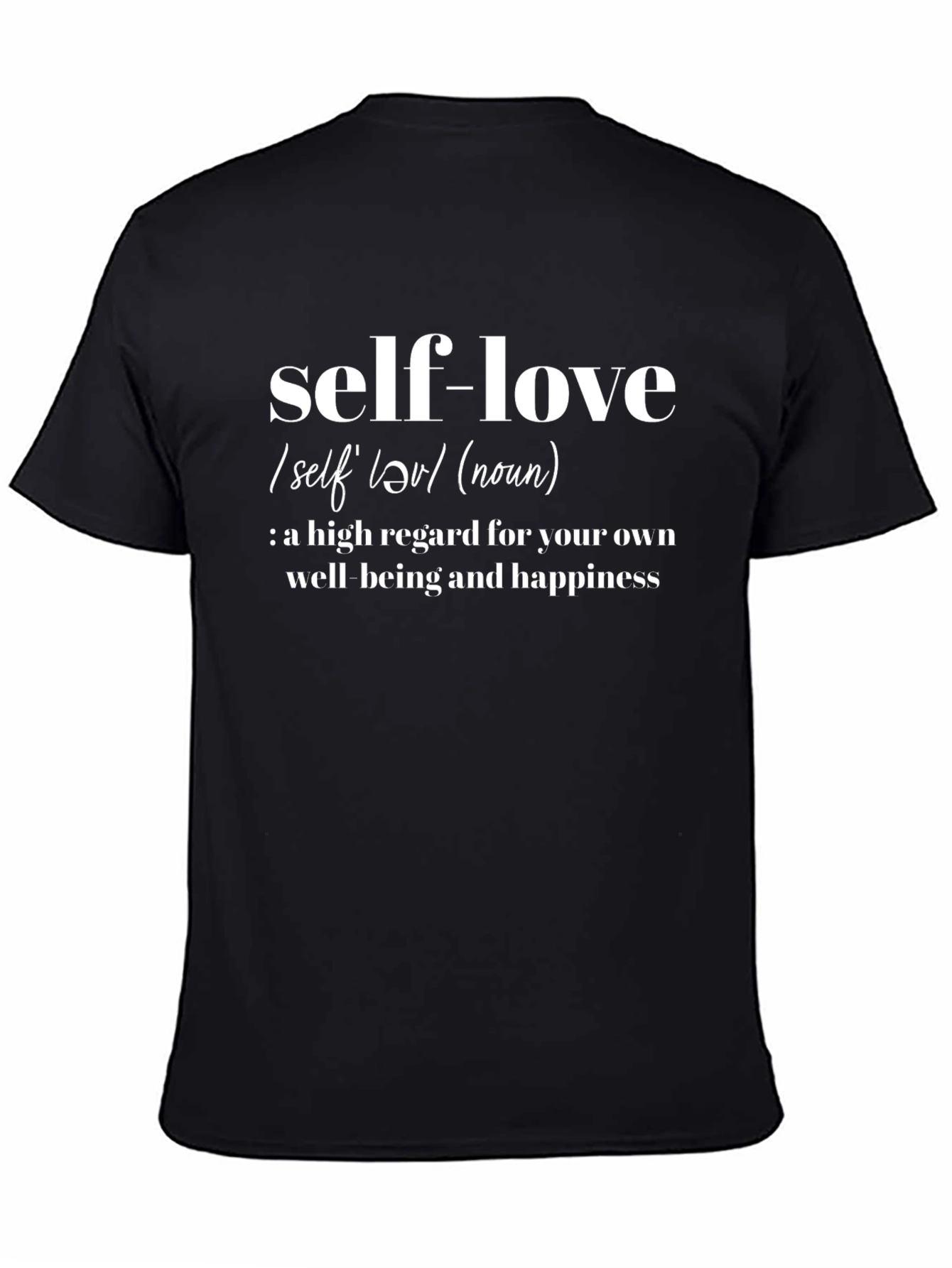Self-Love Definition Graphic T-Shirt