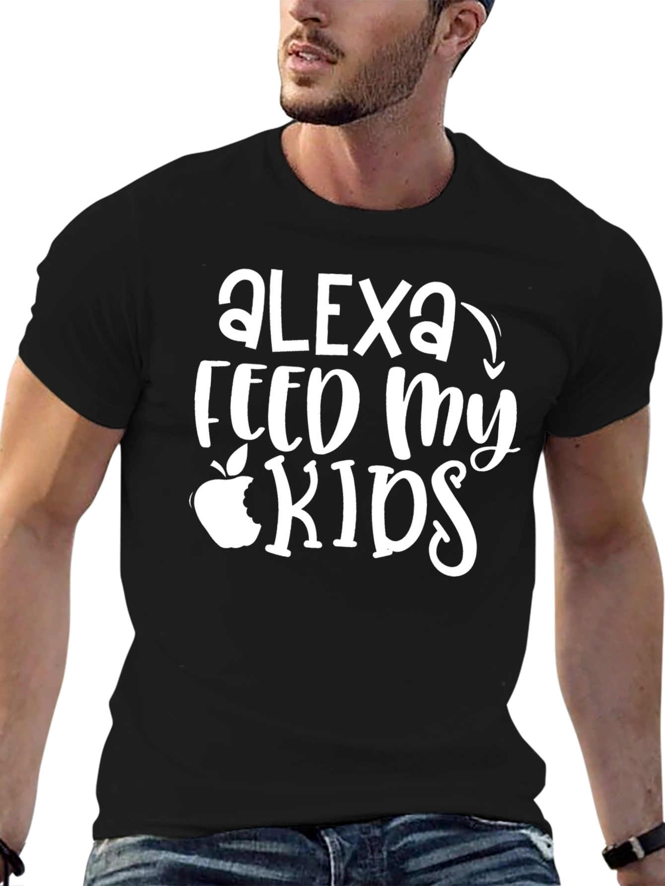 Alexa Feed My Kids Graphic T-Shirt