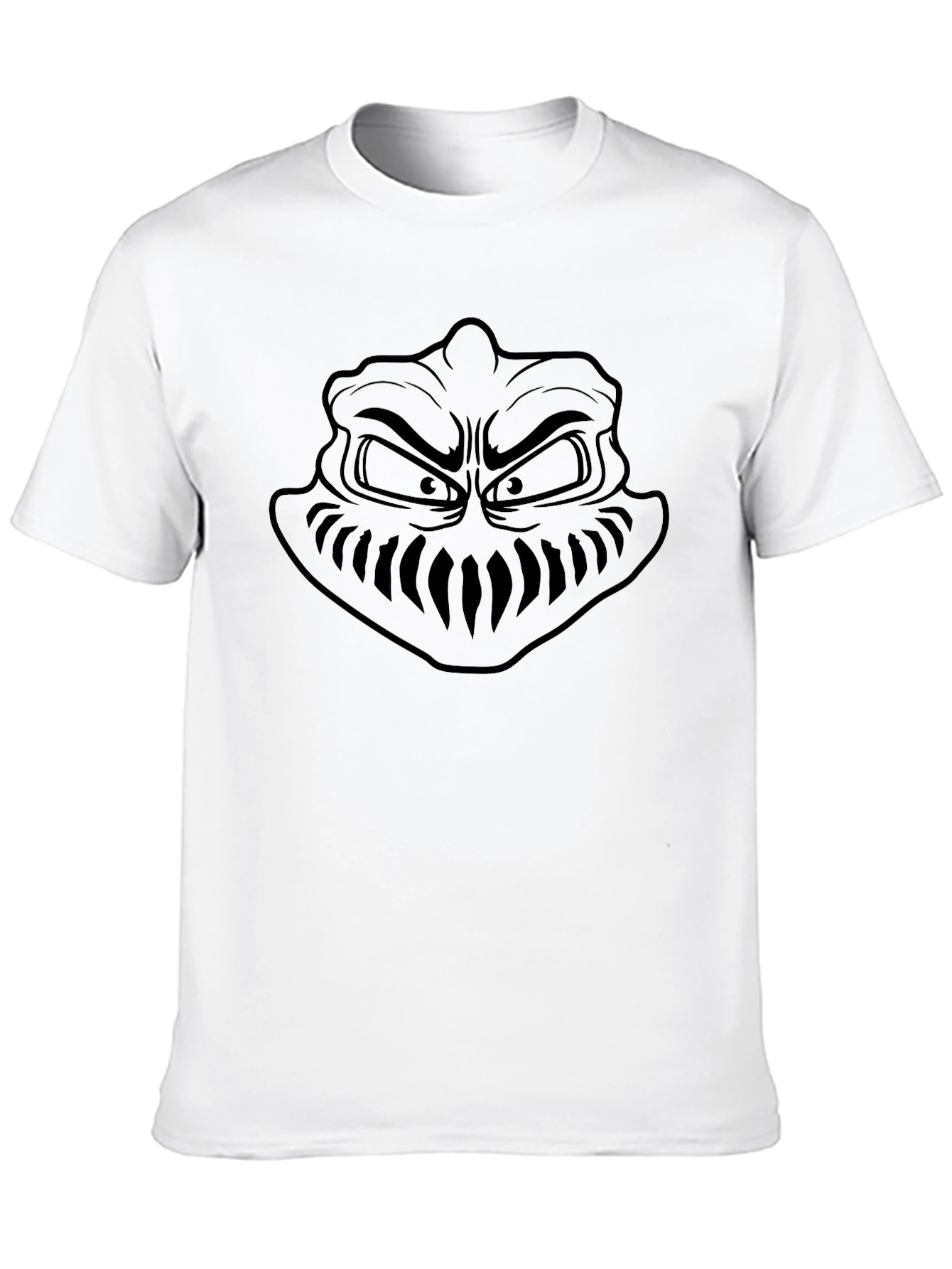 Grinch Graphic T-Shirt - Black Cotton Tee