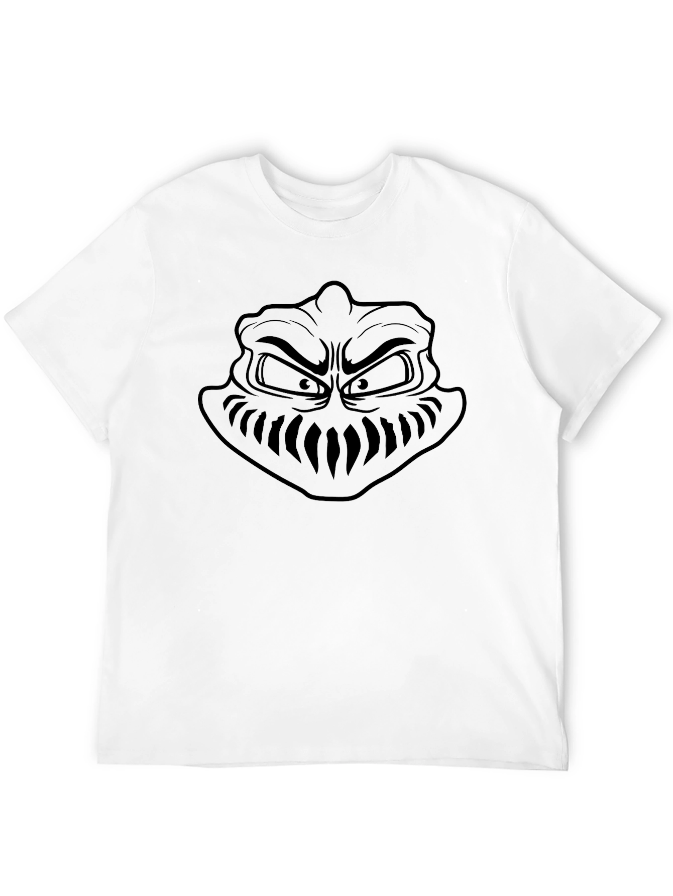 Grinch Graphic T-Shirt - Black Cotton Tee