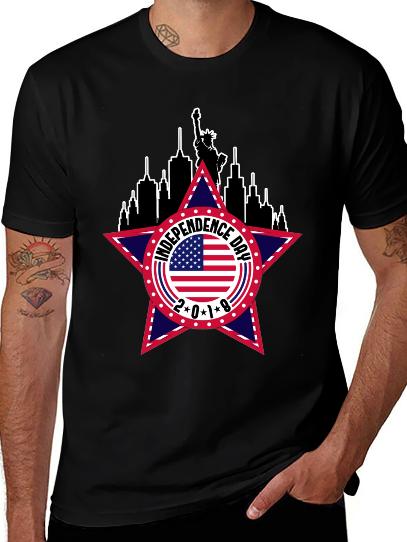 Independence Day Graphic T-Shirt