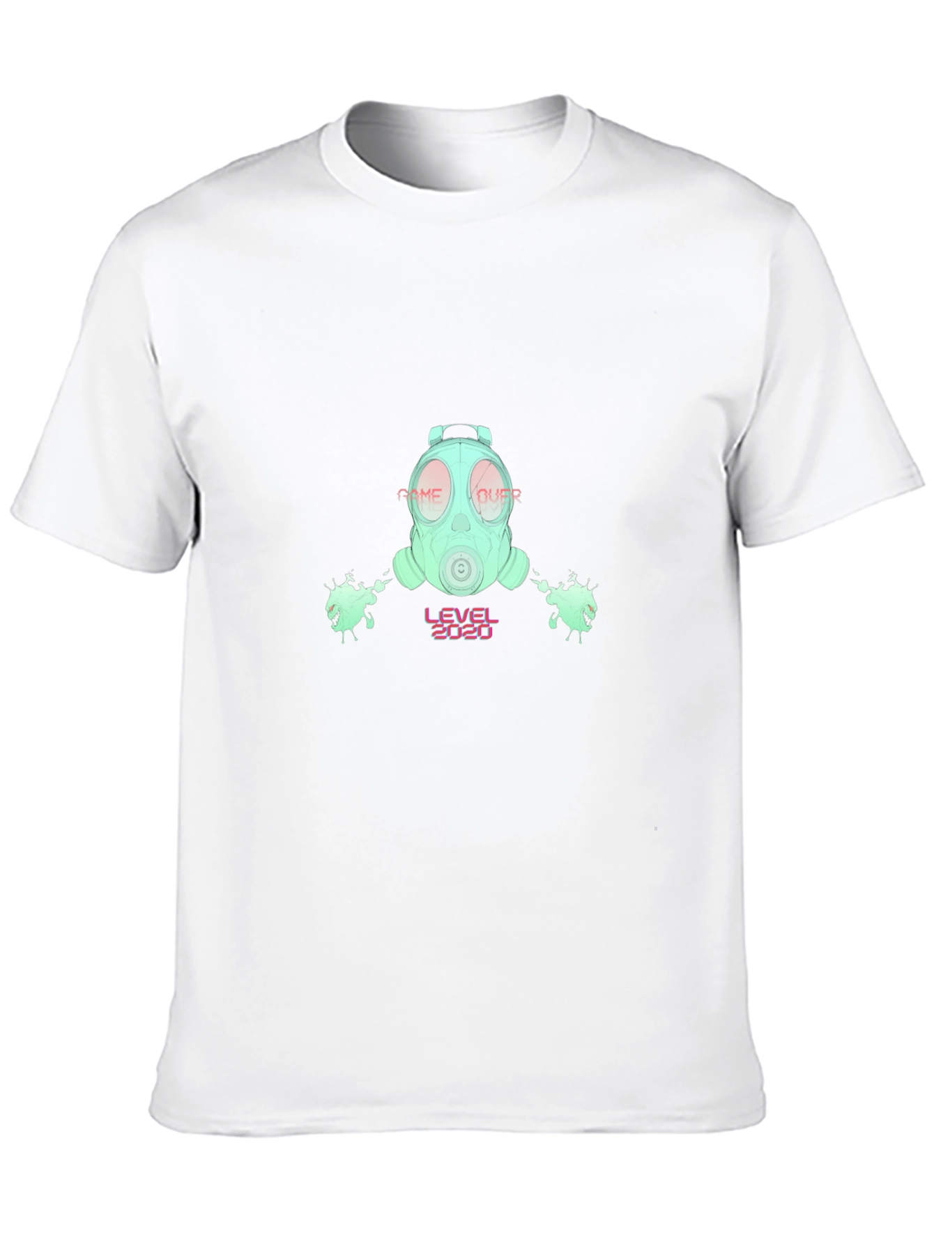 Game Over Gas Mask T-Shirt - Level 2020
