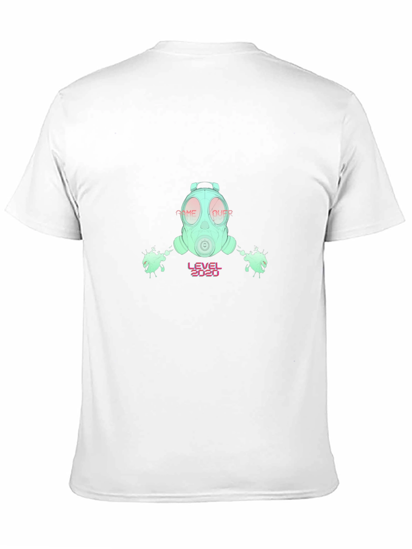 Game Over Gas Mask T-Shirt - Level 2020
