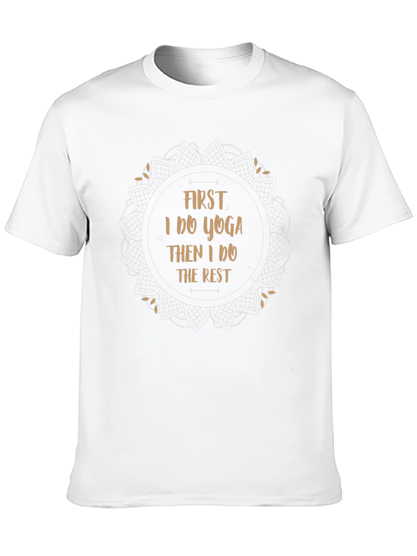 Yoga First T-Shirt - Mens Black Tee