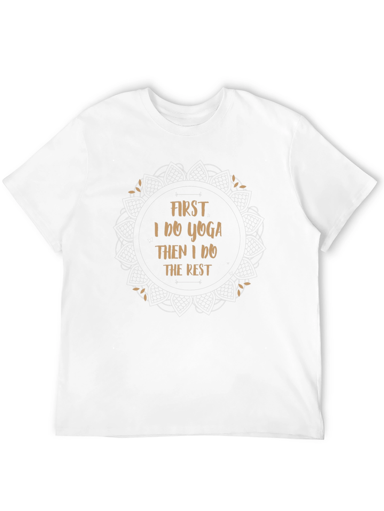 Yoga First T-Shirt - Mens Black Tee